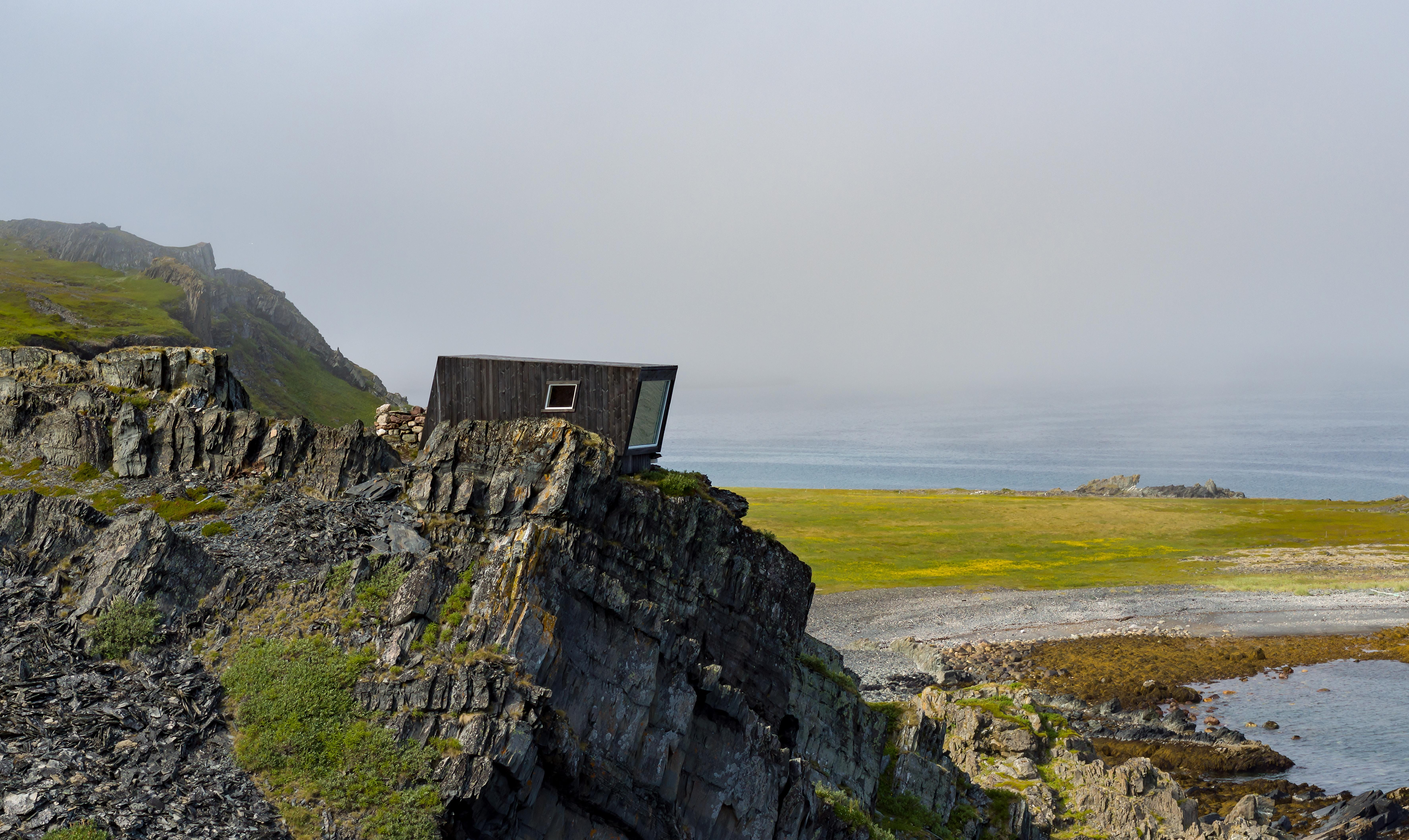 The Kongsfjord wind shelter made by Biotope