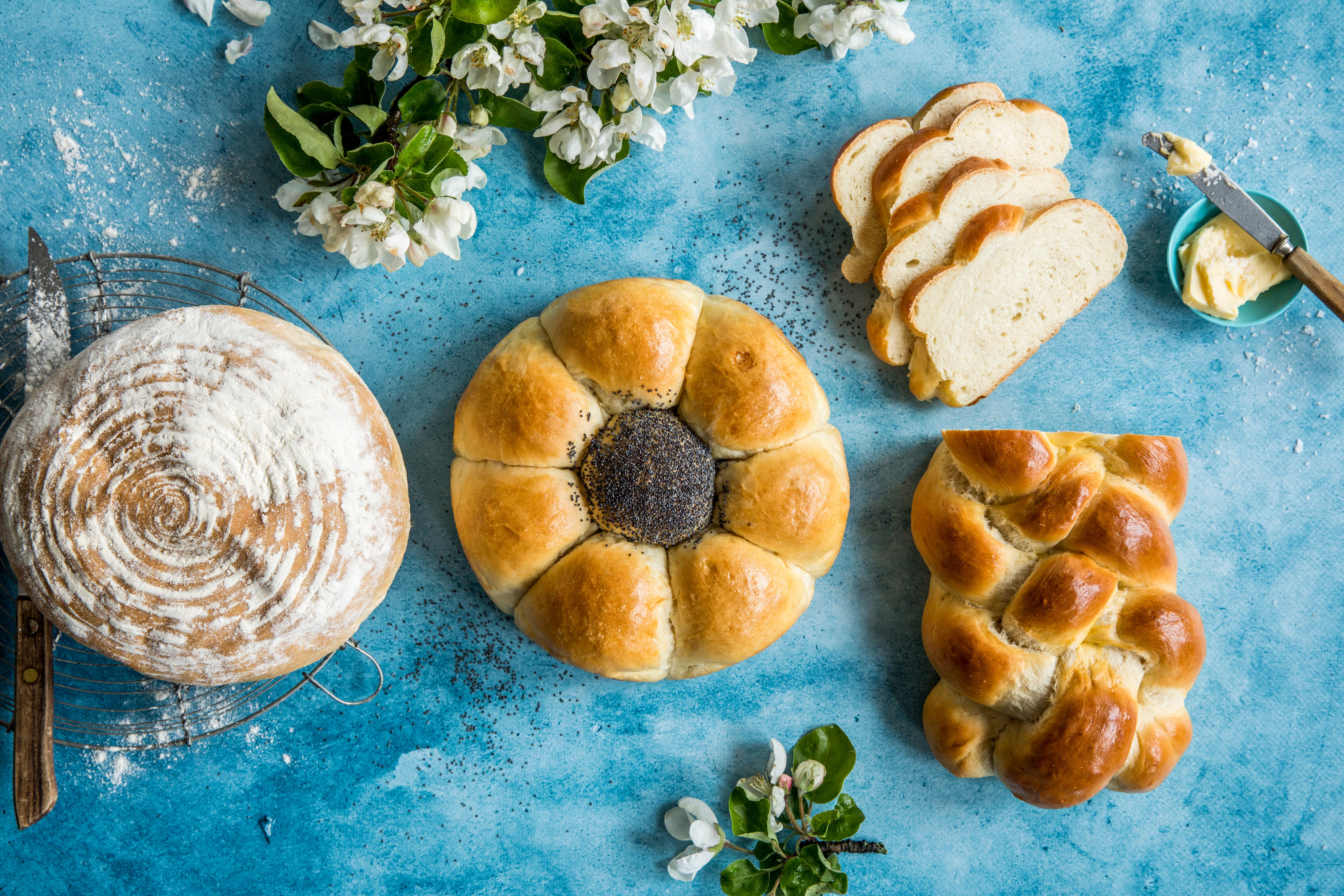 A variety of white bread in Norway