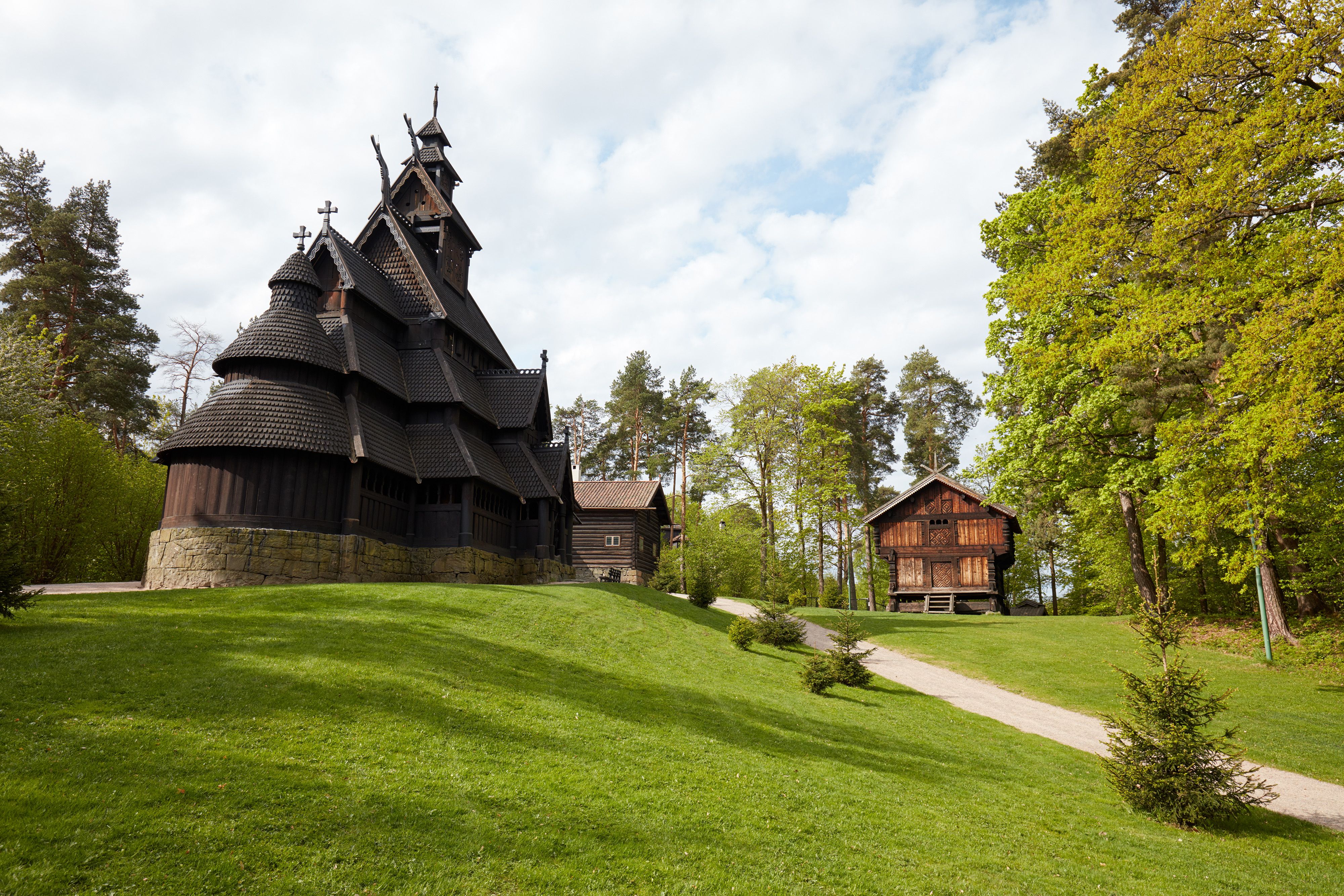 Gol Stave Church at the Norsk Folkemuseum