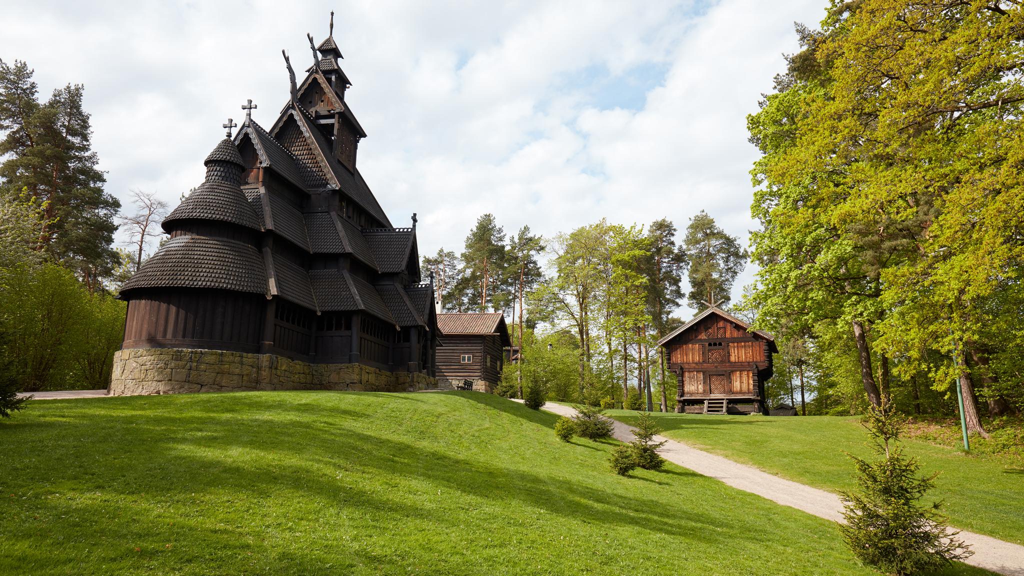 Gol Stave Church at the Norsk Folkemuseum