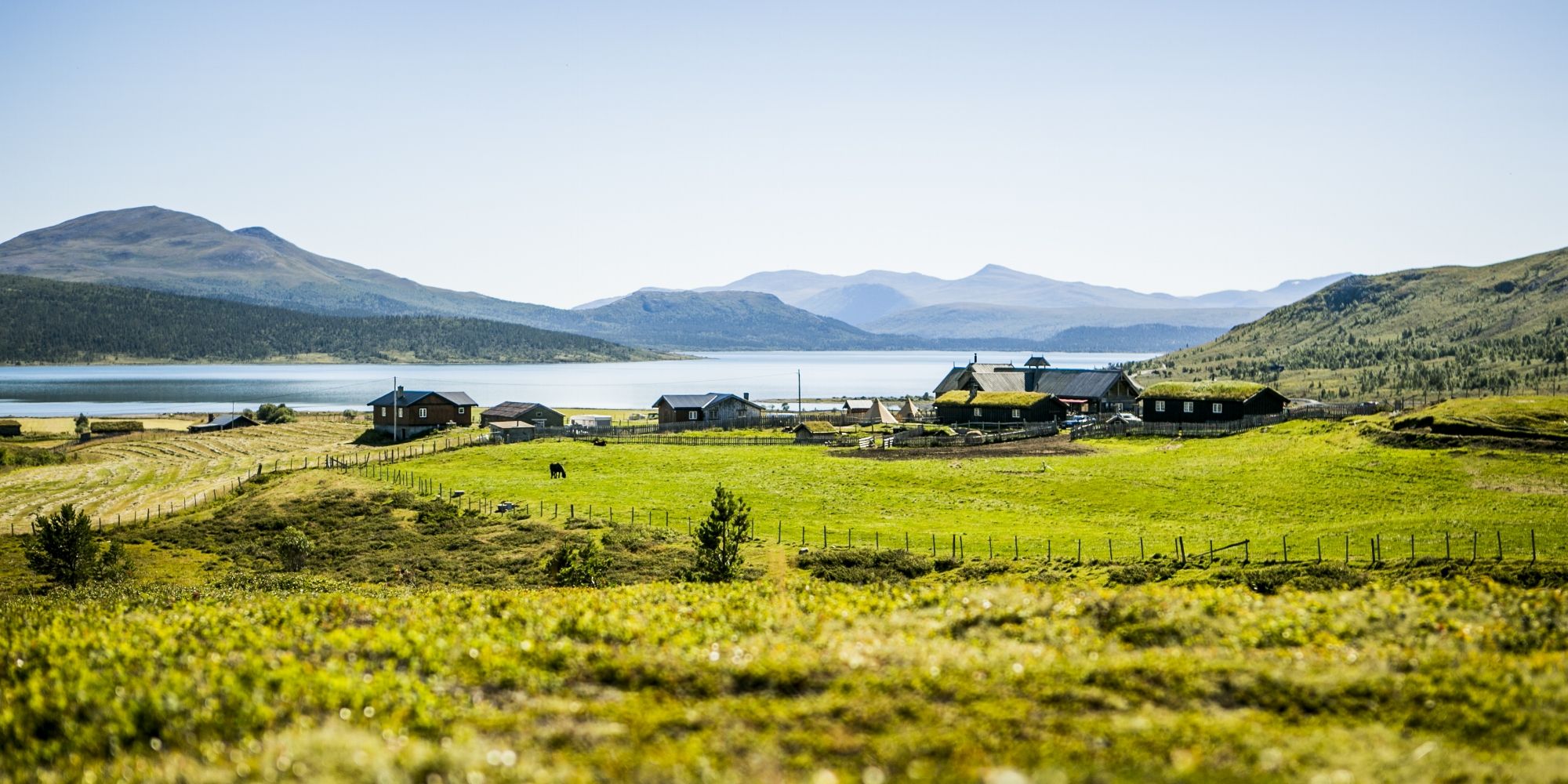 Brimi Sæter, mountain summer farm, Lom.