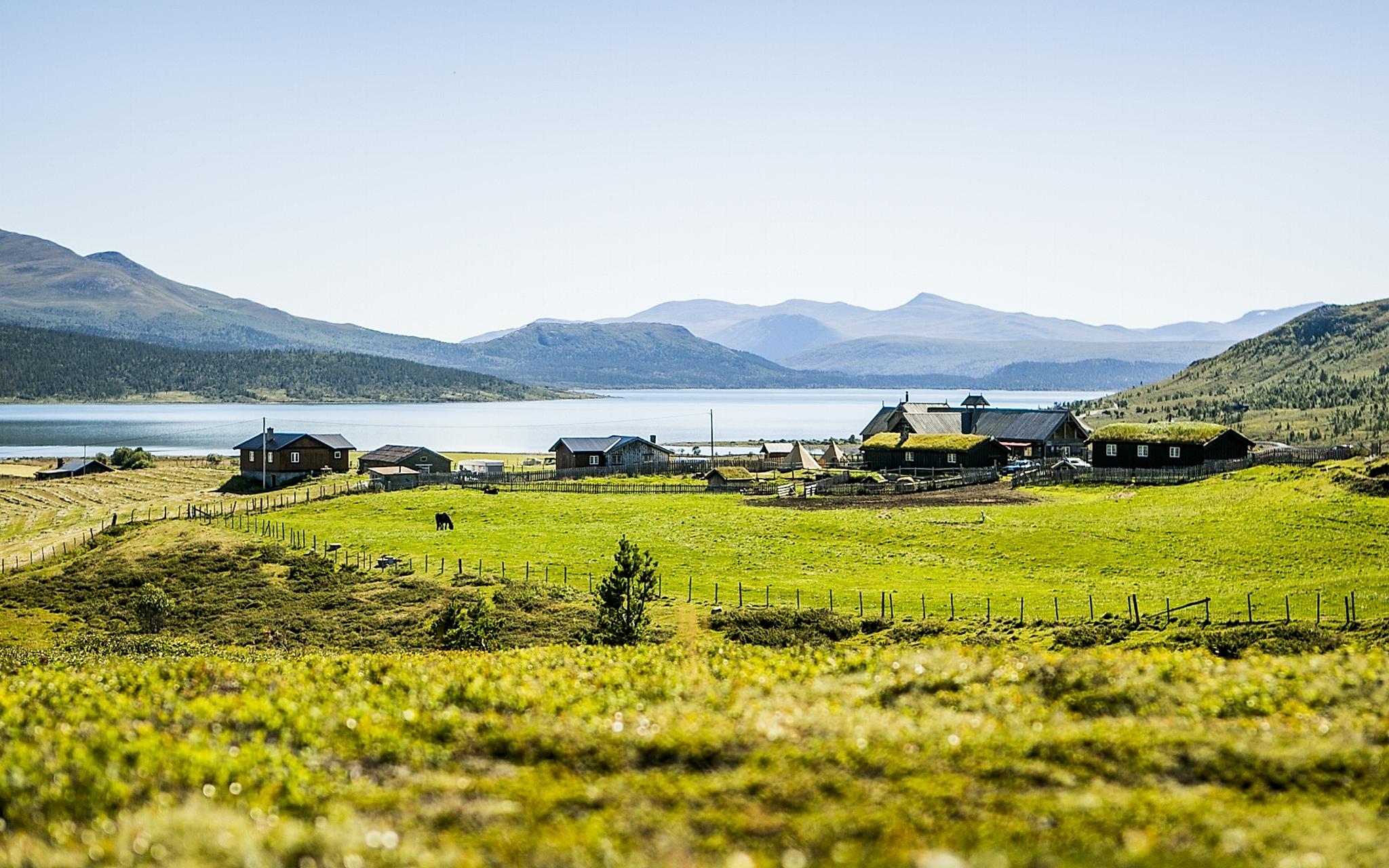 Brimi Sæter, mountain summer farm, Lom.