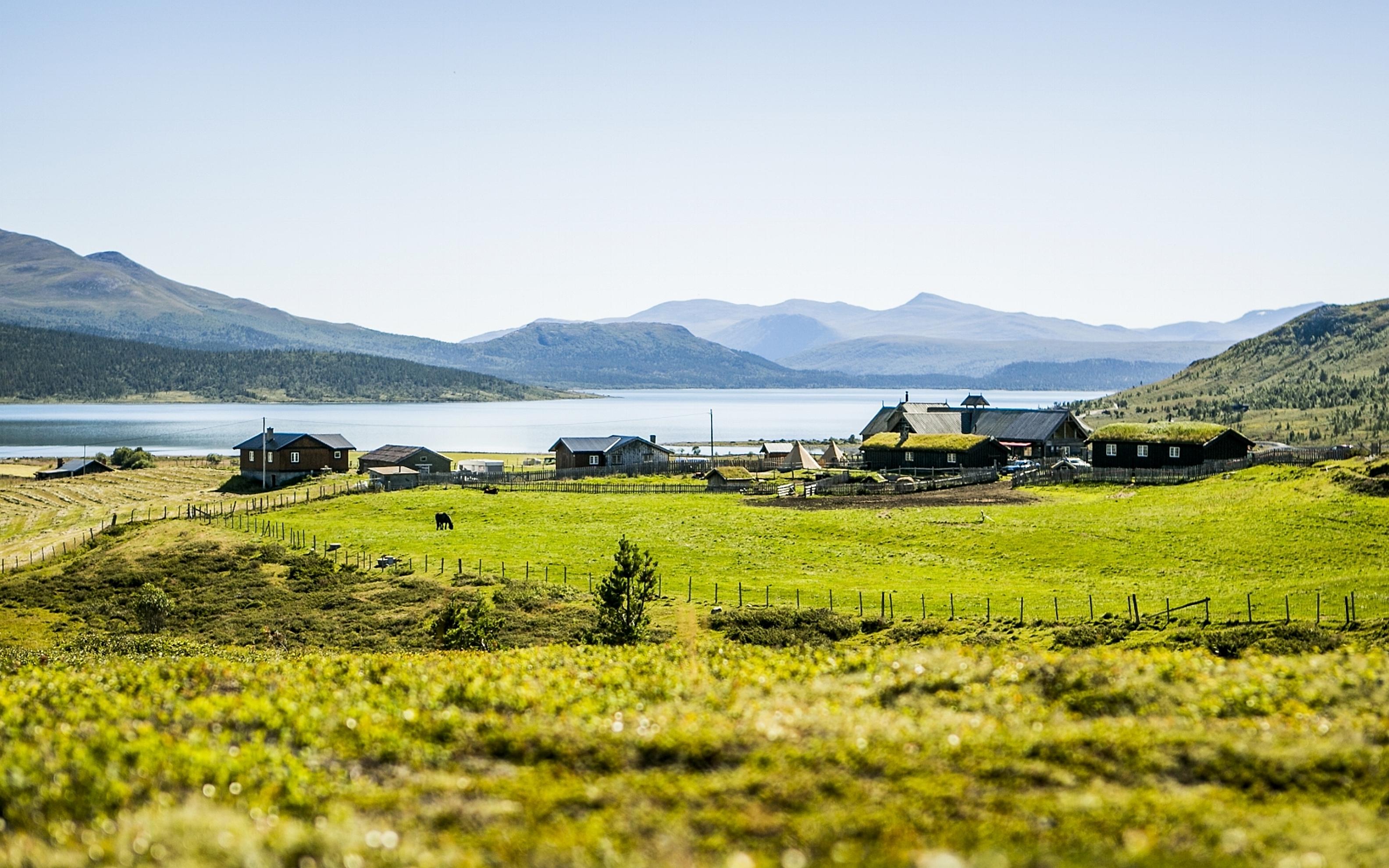 Brimi Sæter, mountain summer farm, Lom.