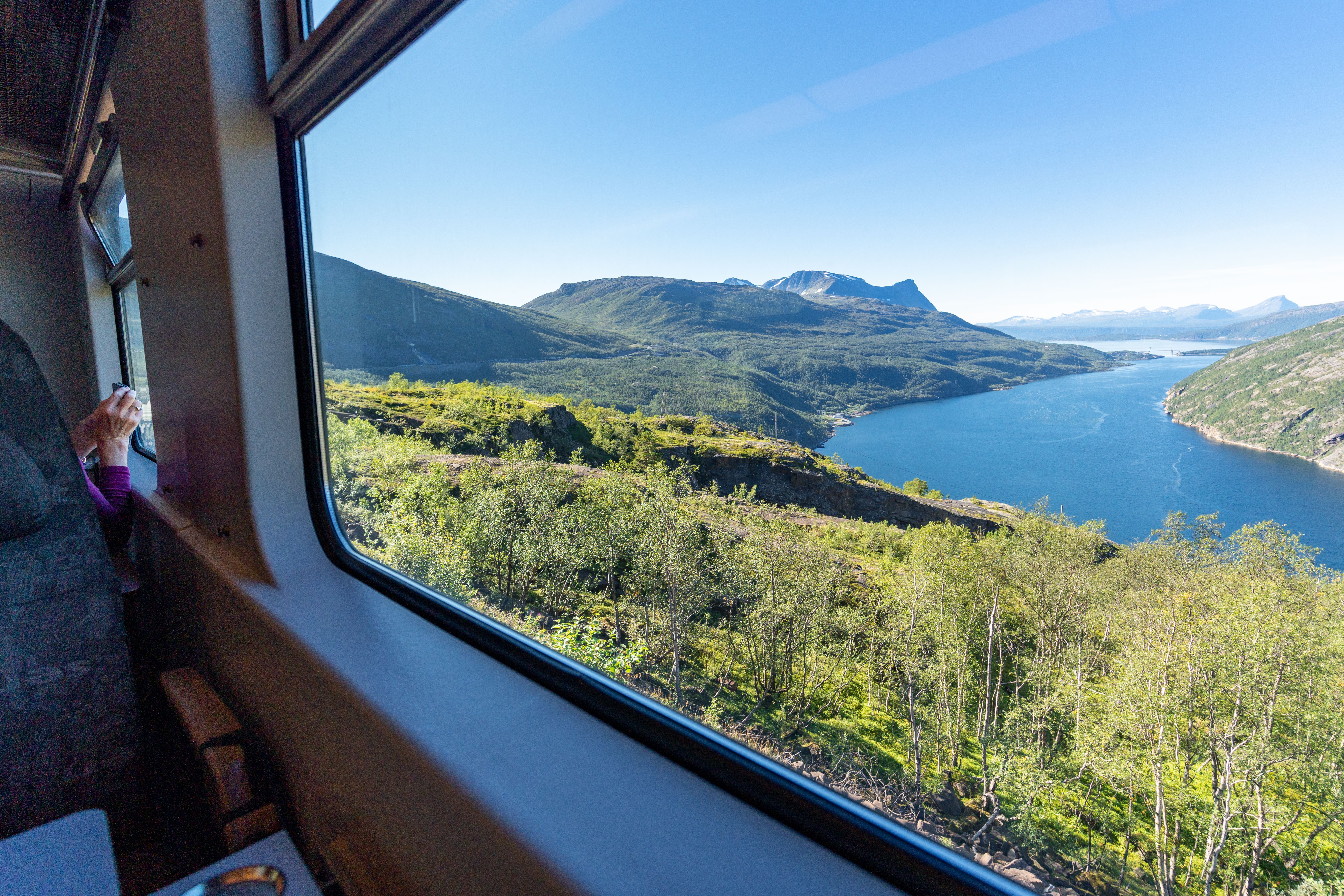 View from the Ofoten railway