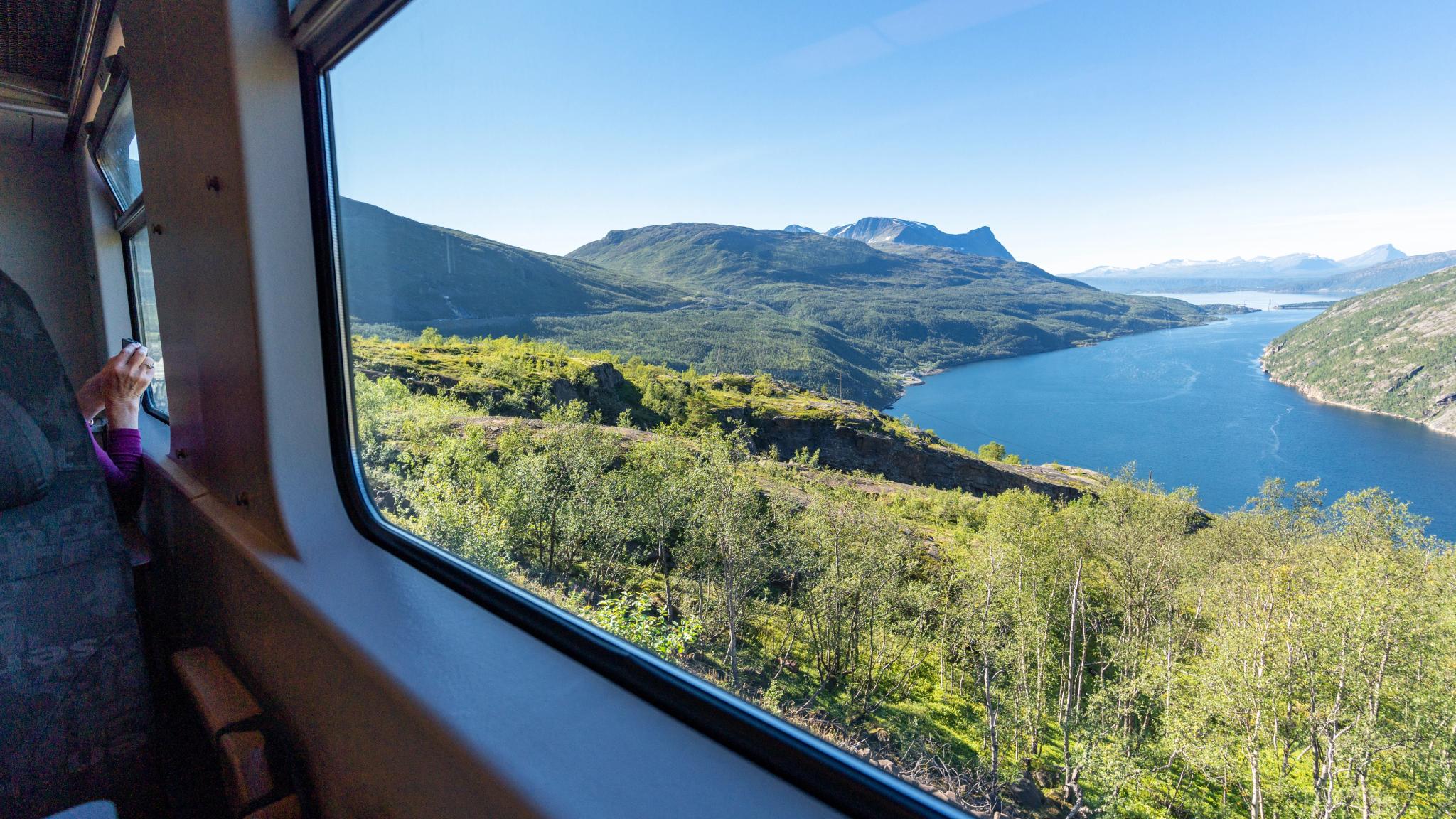 View from the Ofoten railway