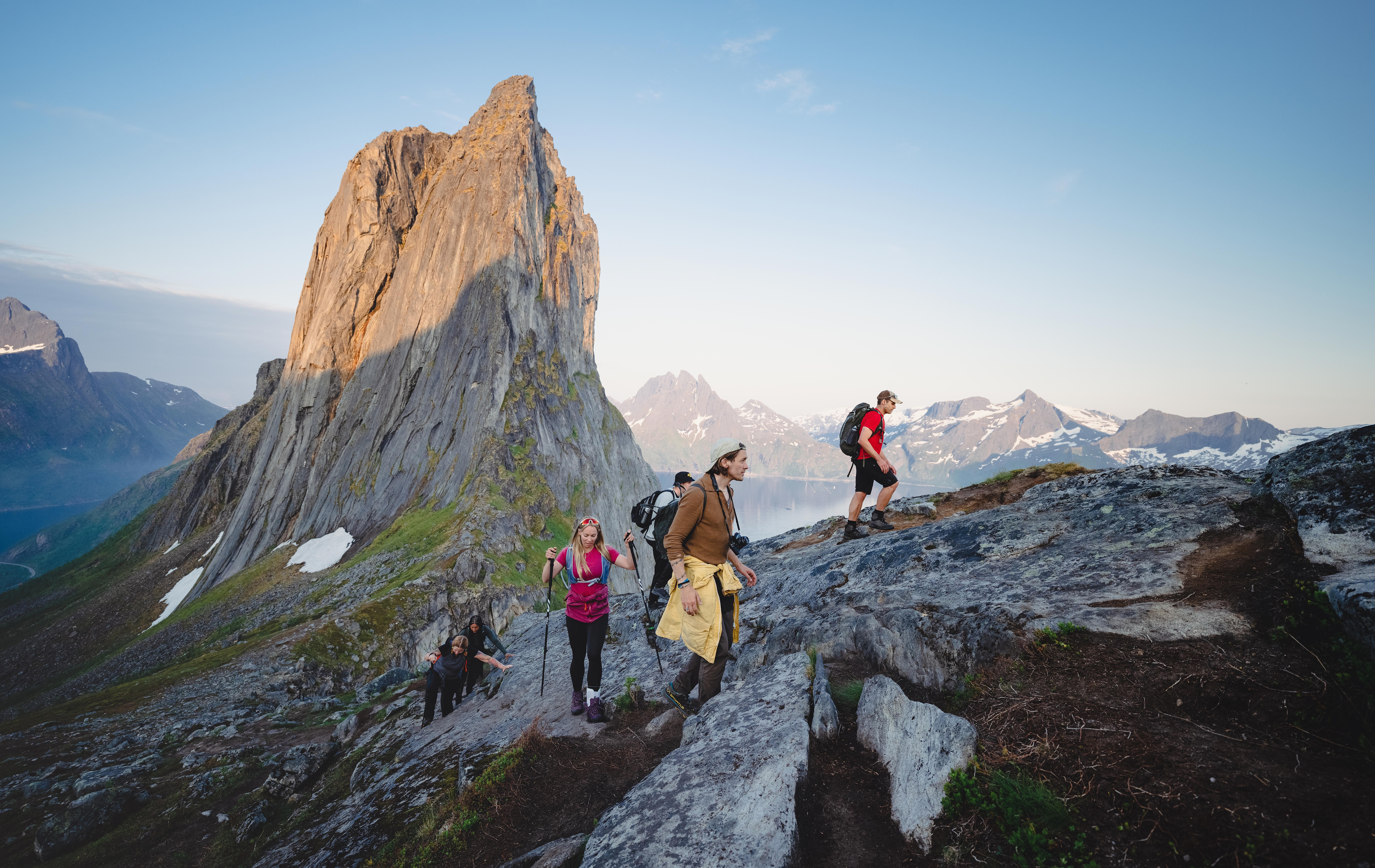 Hiking in Senja, Northern Norway