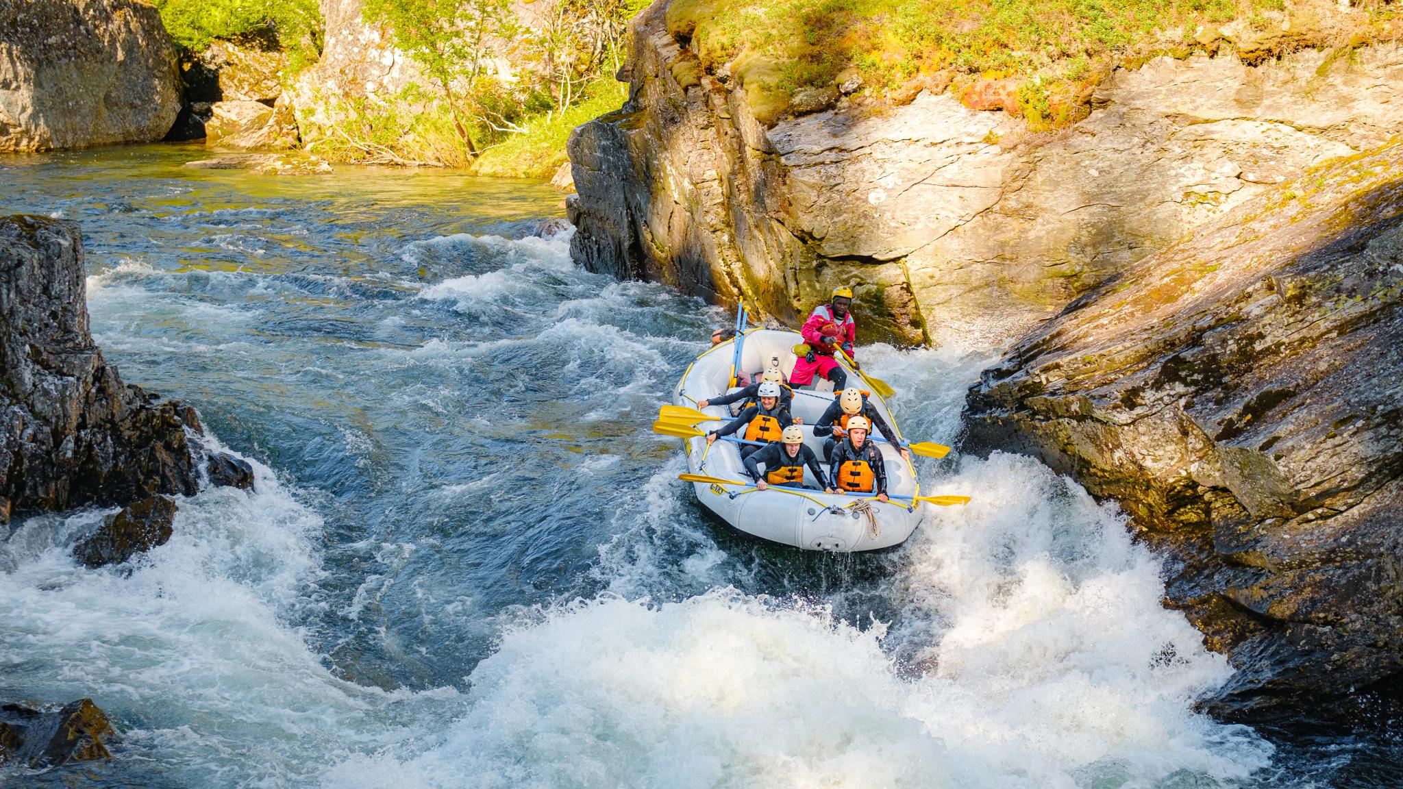 Rafting in Voss