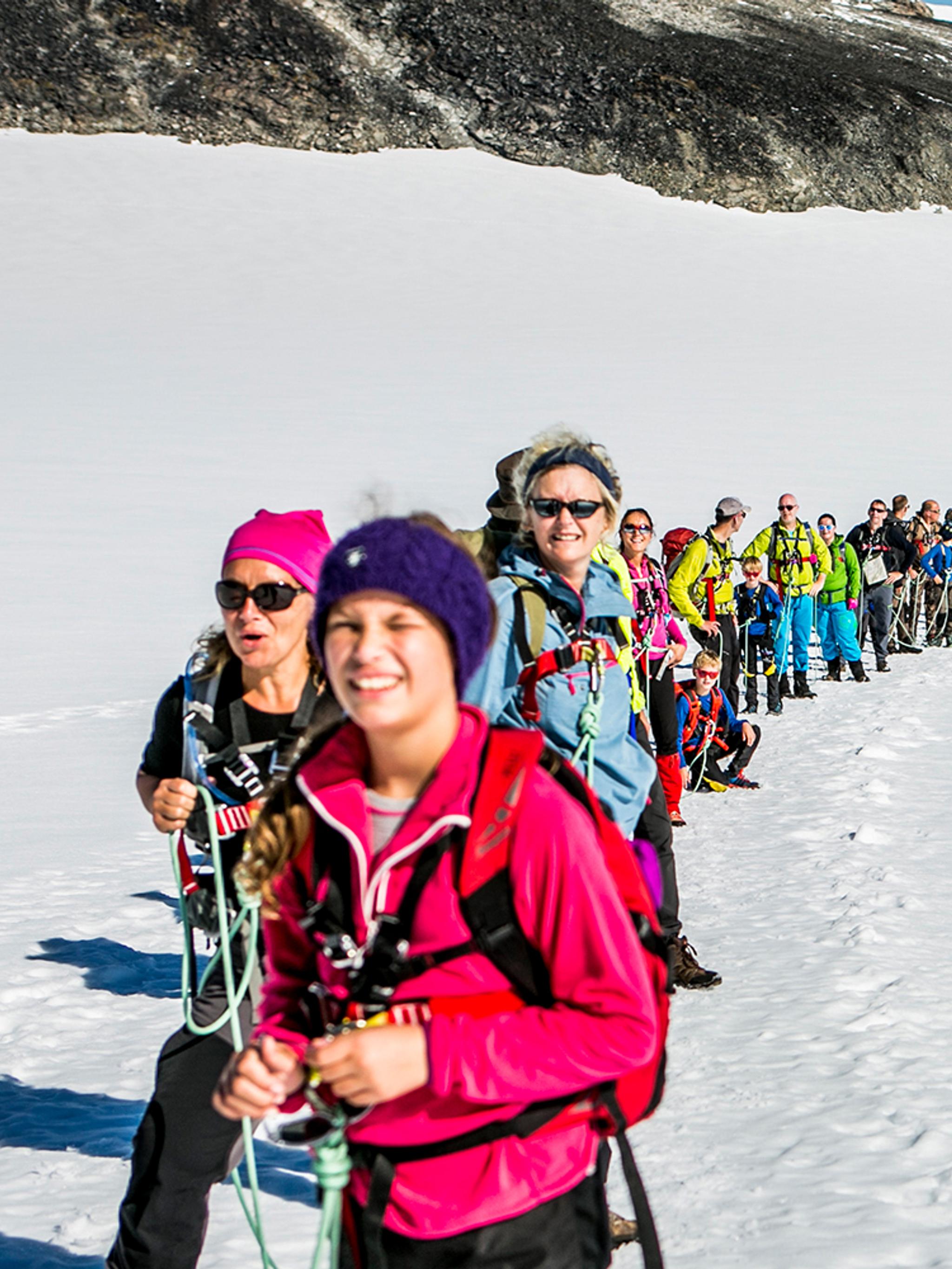 Hiking to Galdhøpiggen in Jotunheimen, Eastern Norway