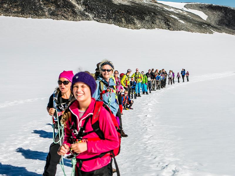 Hiking to Galdhøpiggen in Jotunheimen, Eastern Norway
