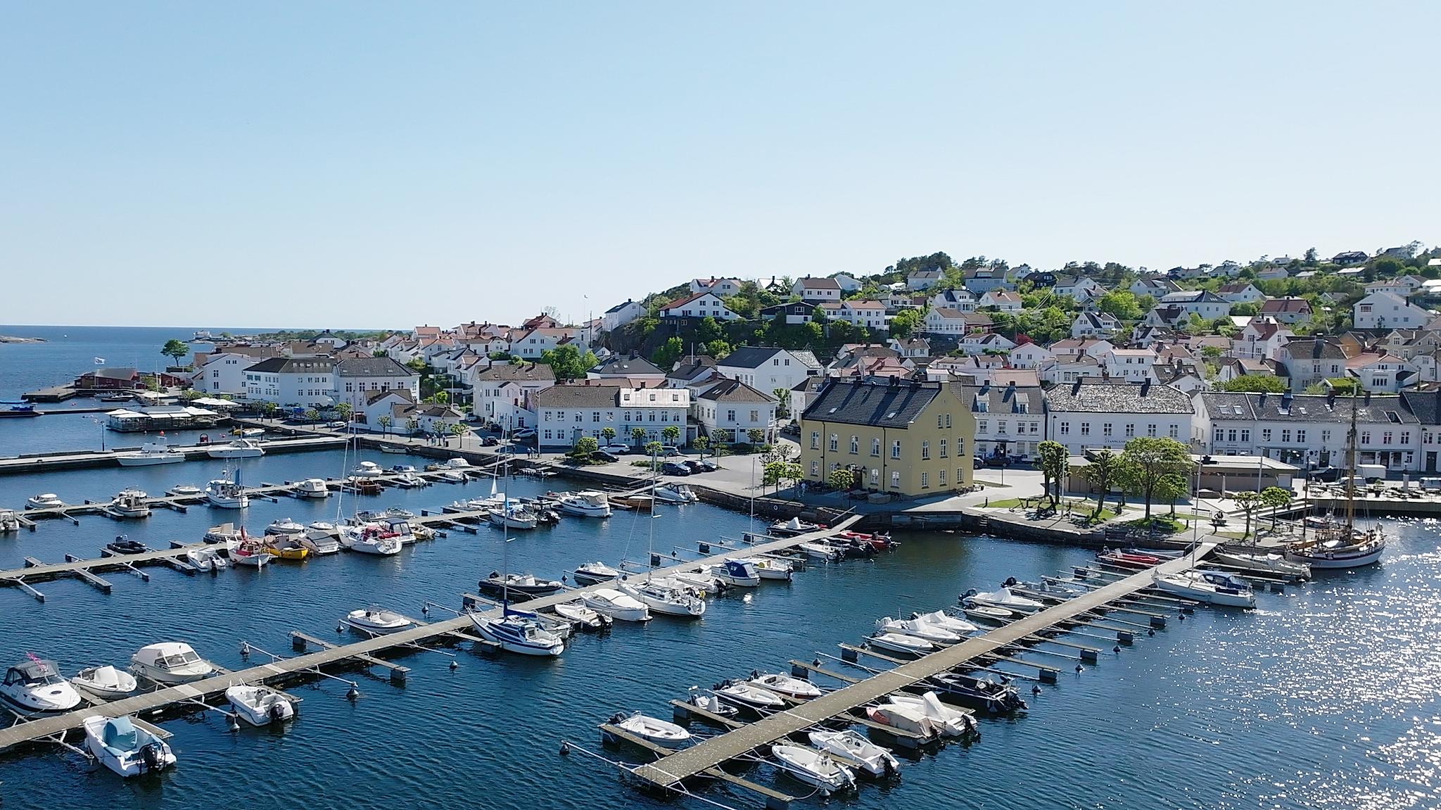 Risør, The White Town by Skagerrak, in Southern Norway