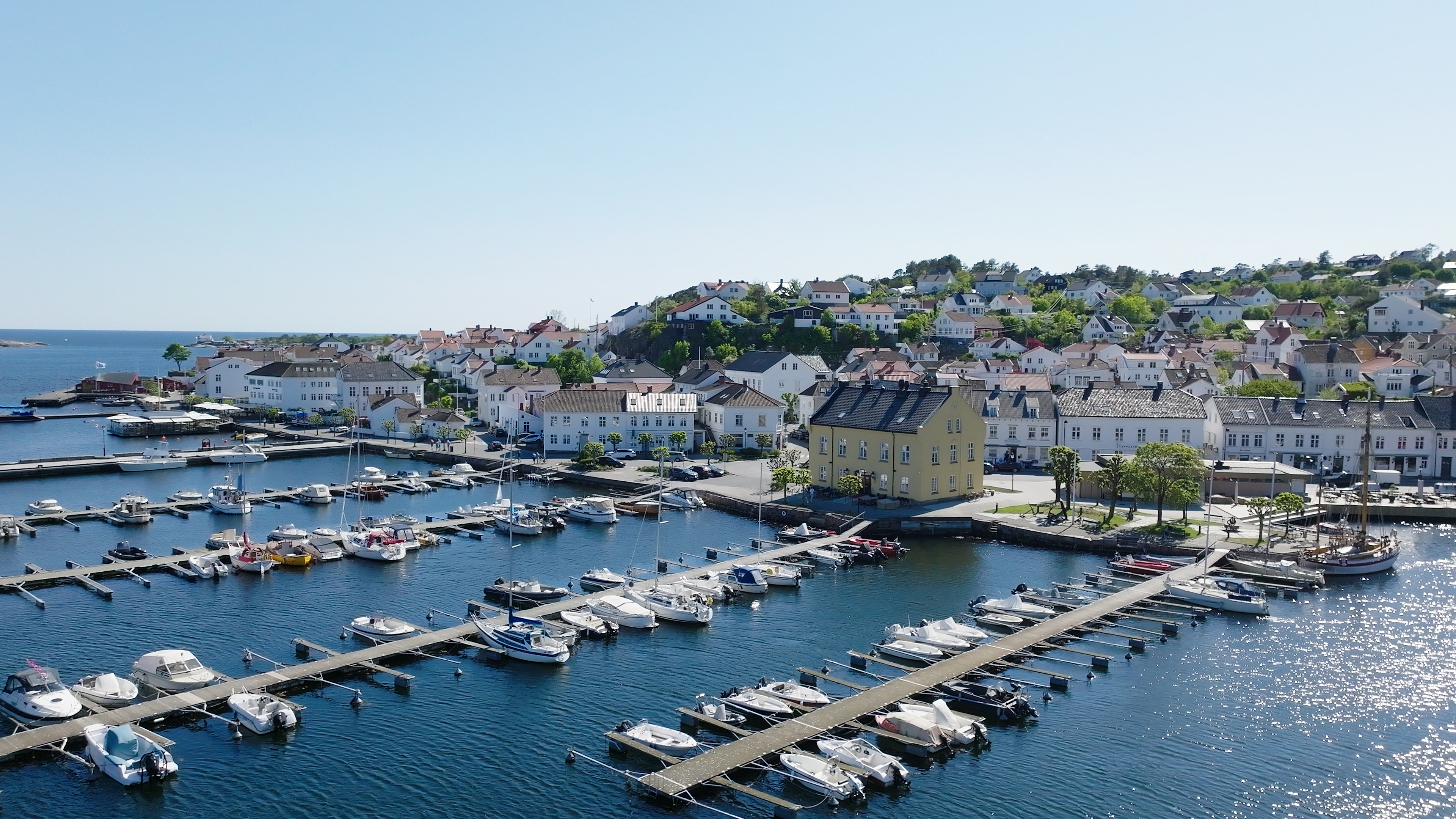 Risør, The White Town by Skagerrak, in Southern Norway