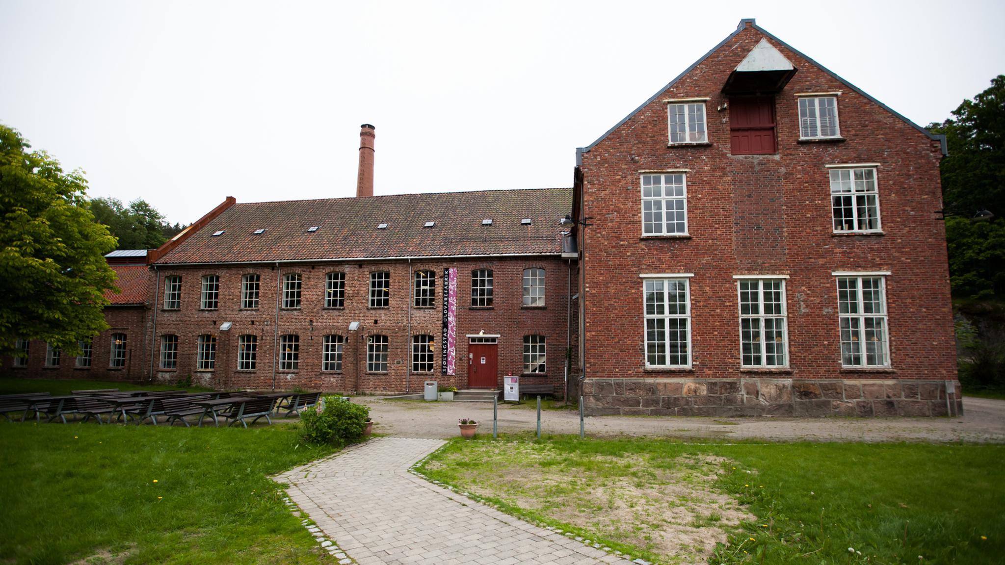 The textile factory Sjølingstad Uldvarefabrikk in Mandal, Southern Norway