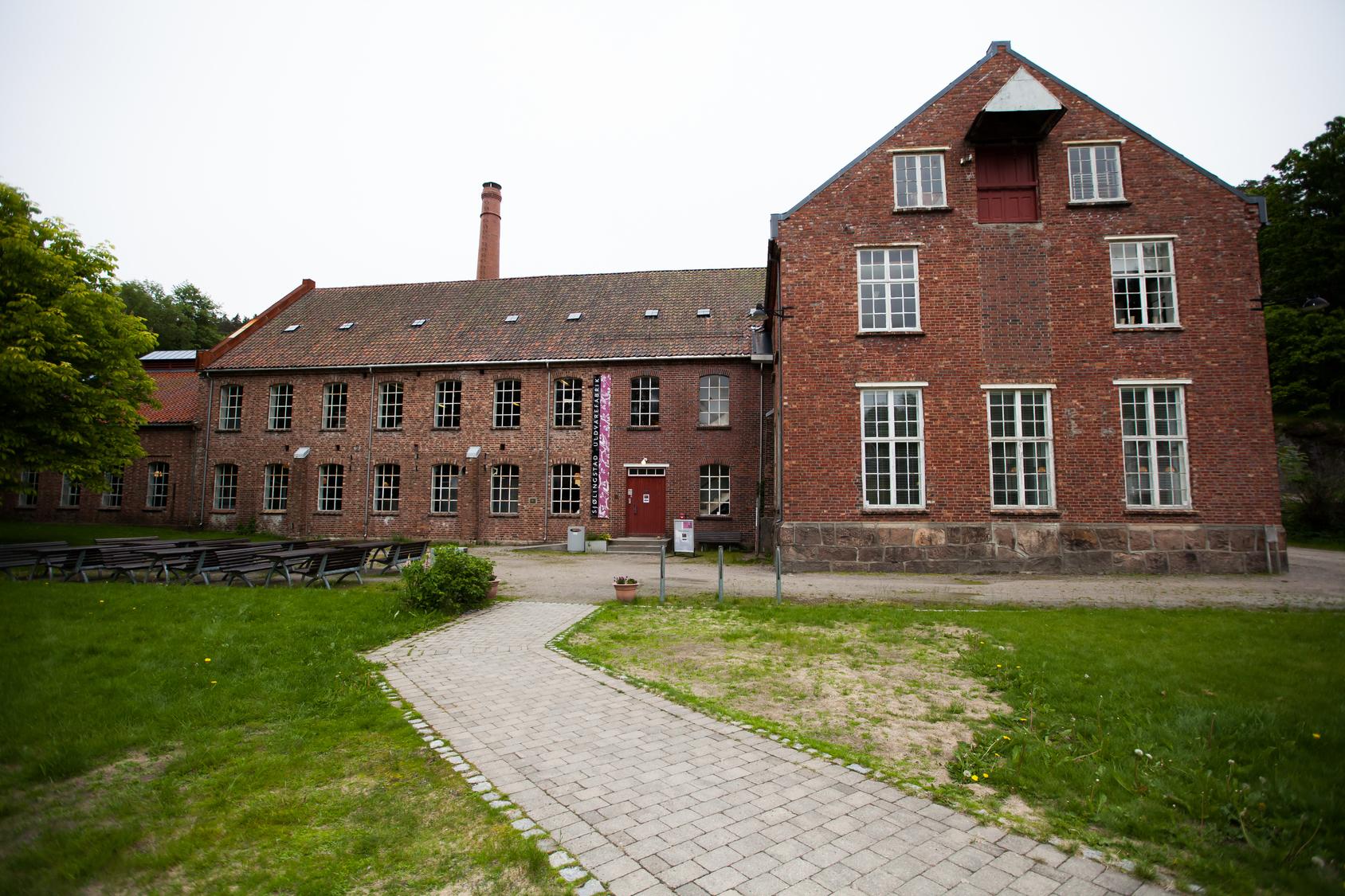 The textile factory Sjølingstad Uldvarefabrikk in Mandal, Southern Norway