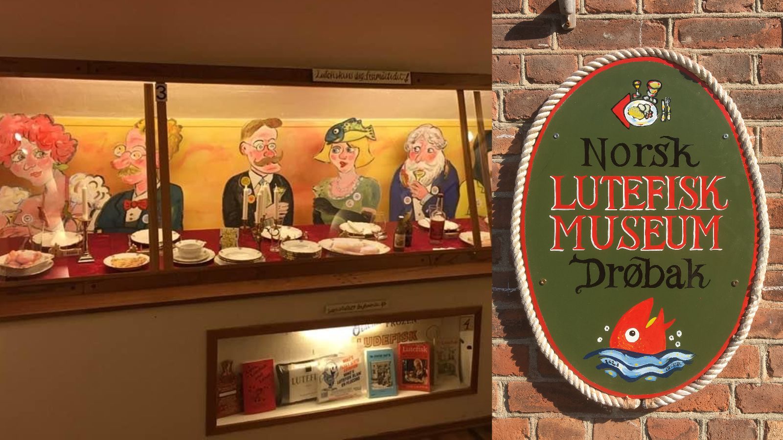 Norsk lutefiskmuseum collage
