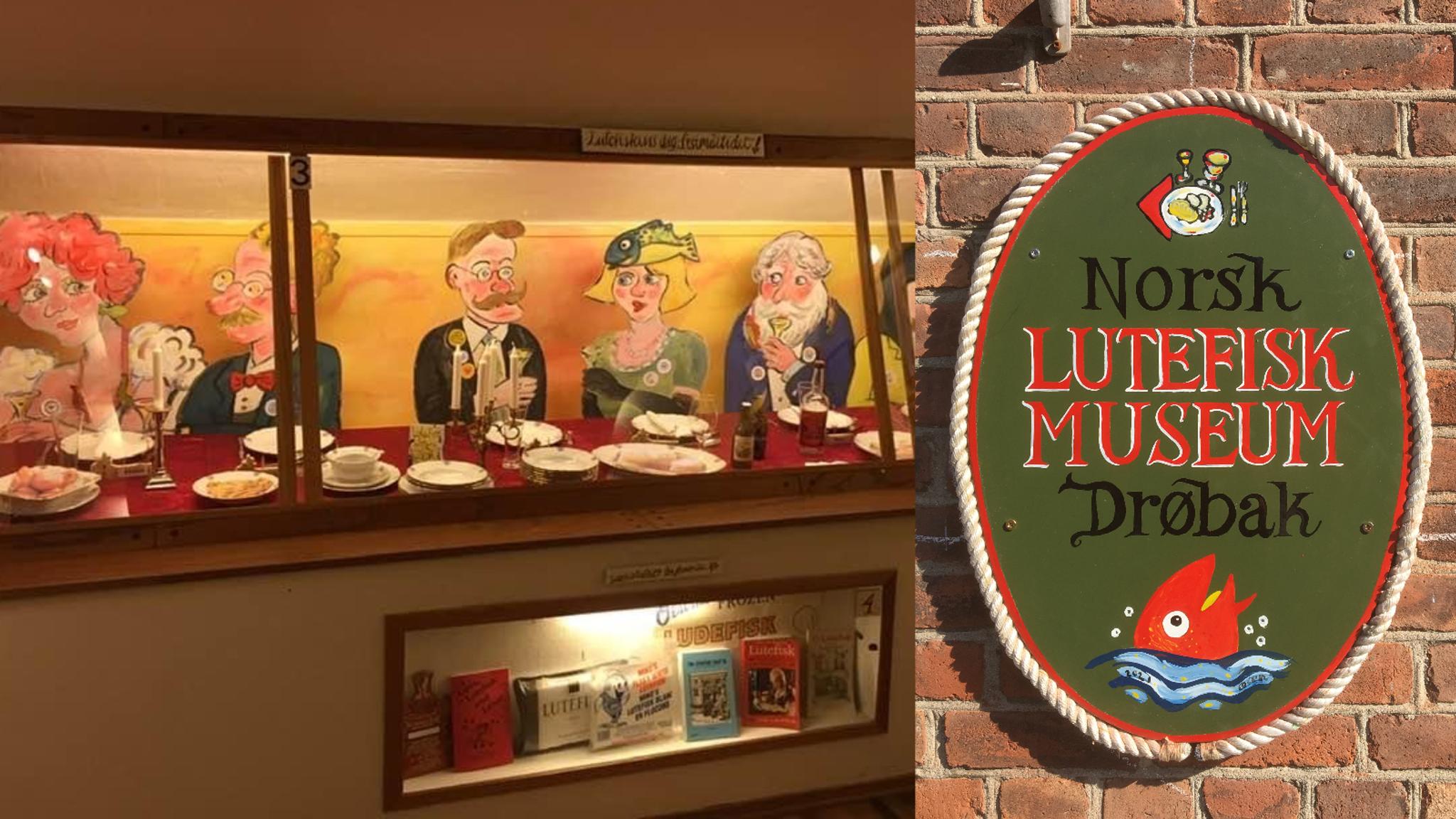 Norsk lutefiskmuseum collage