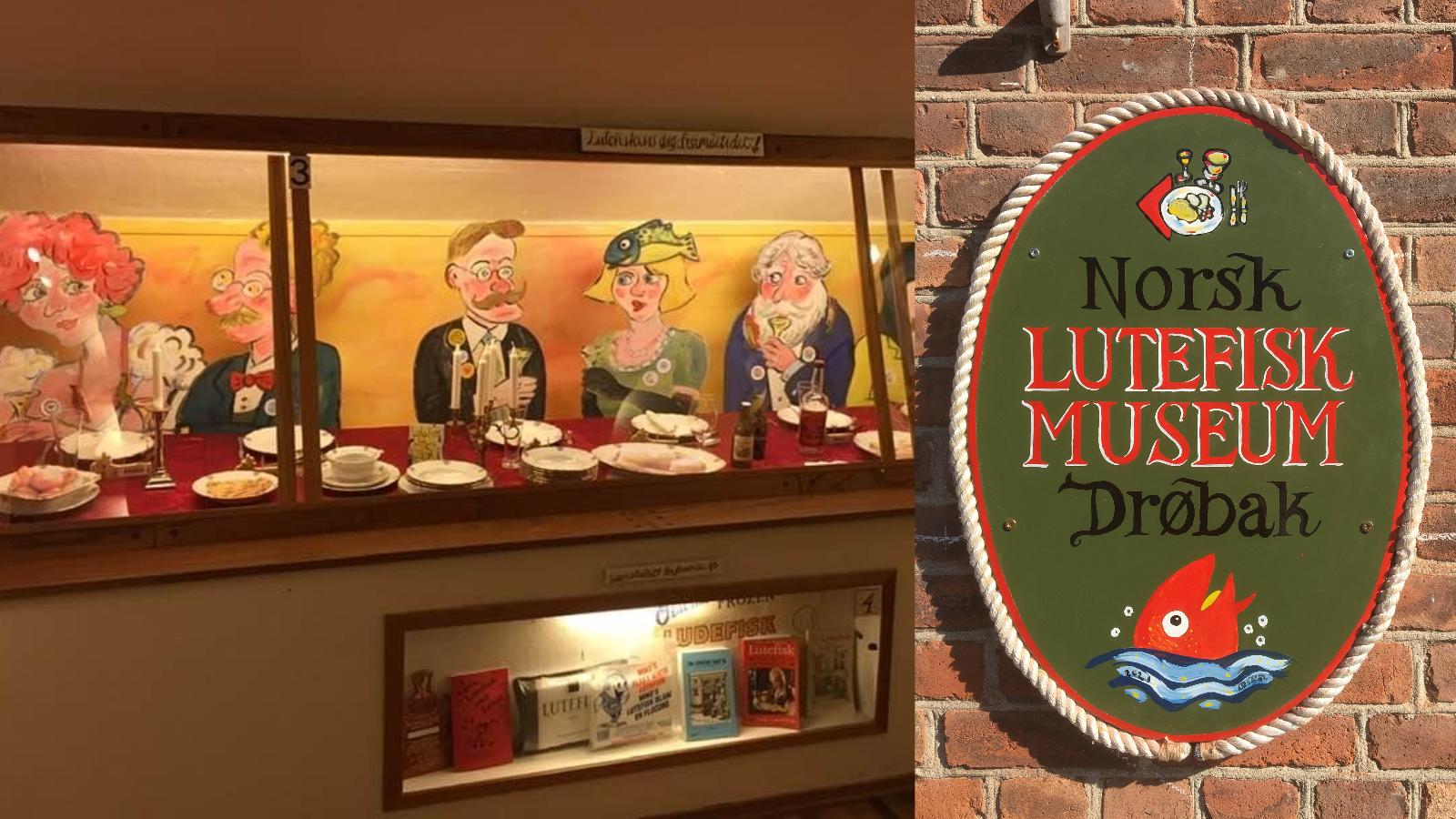 Norsk lutefiskmuseum collage