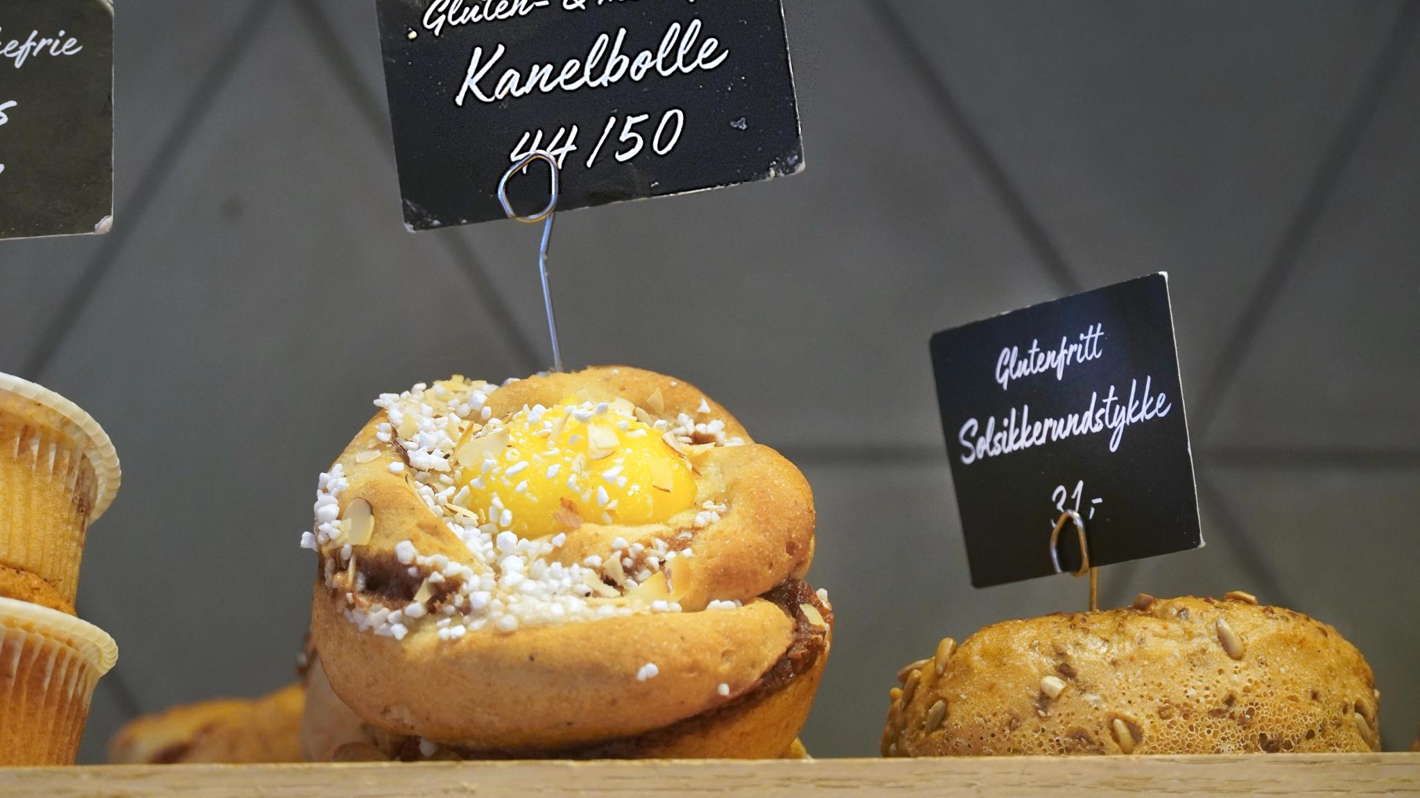 Gluten free cinnamon bun