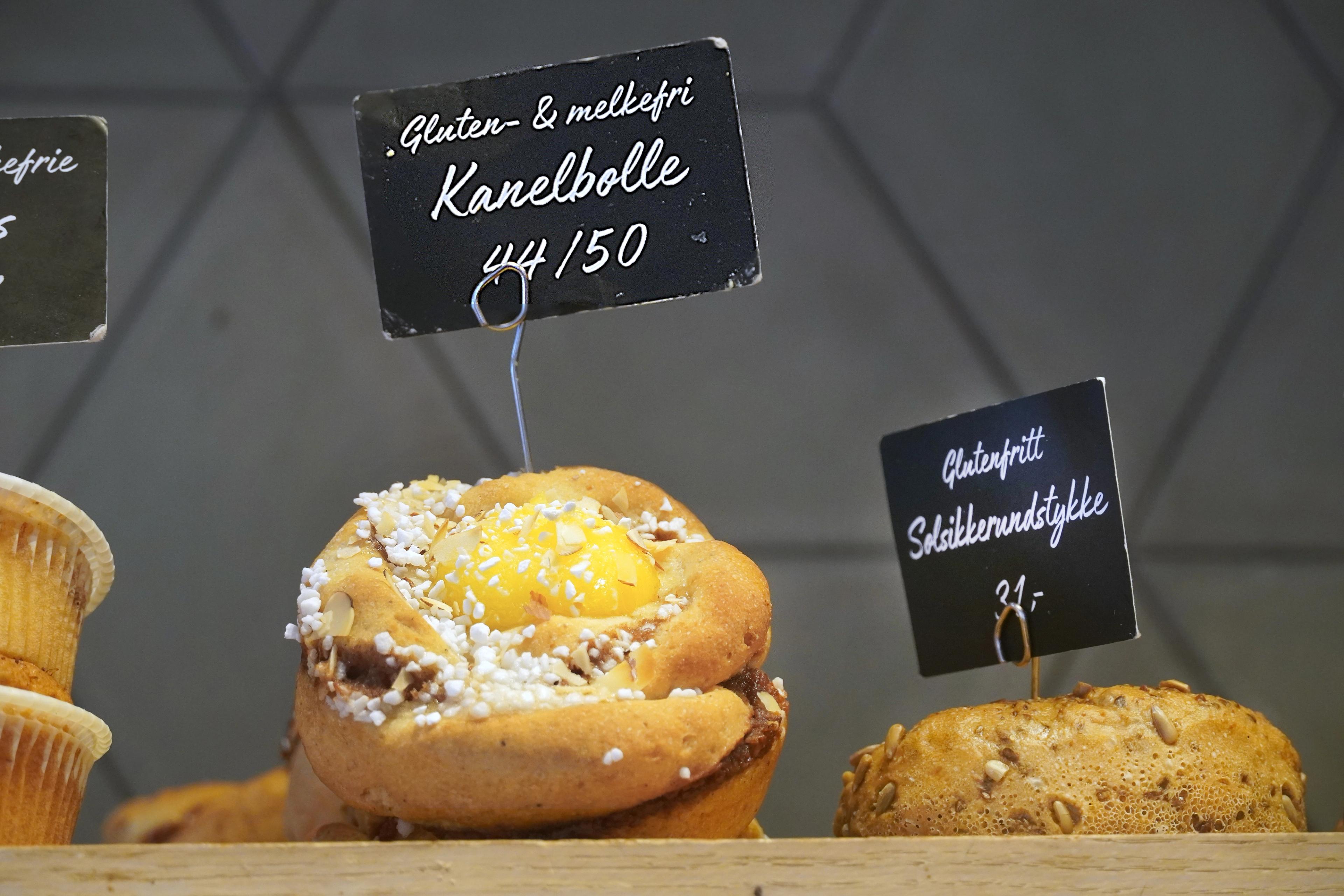 Gluten free cinnamon bun