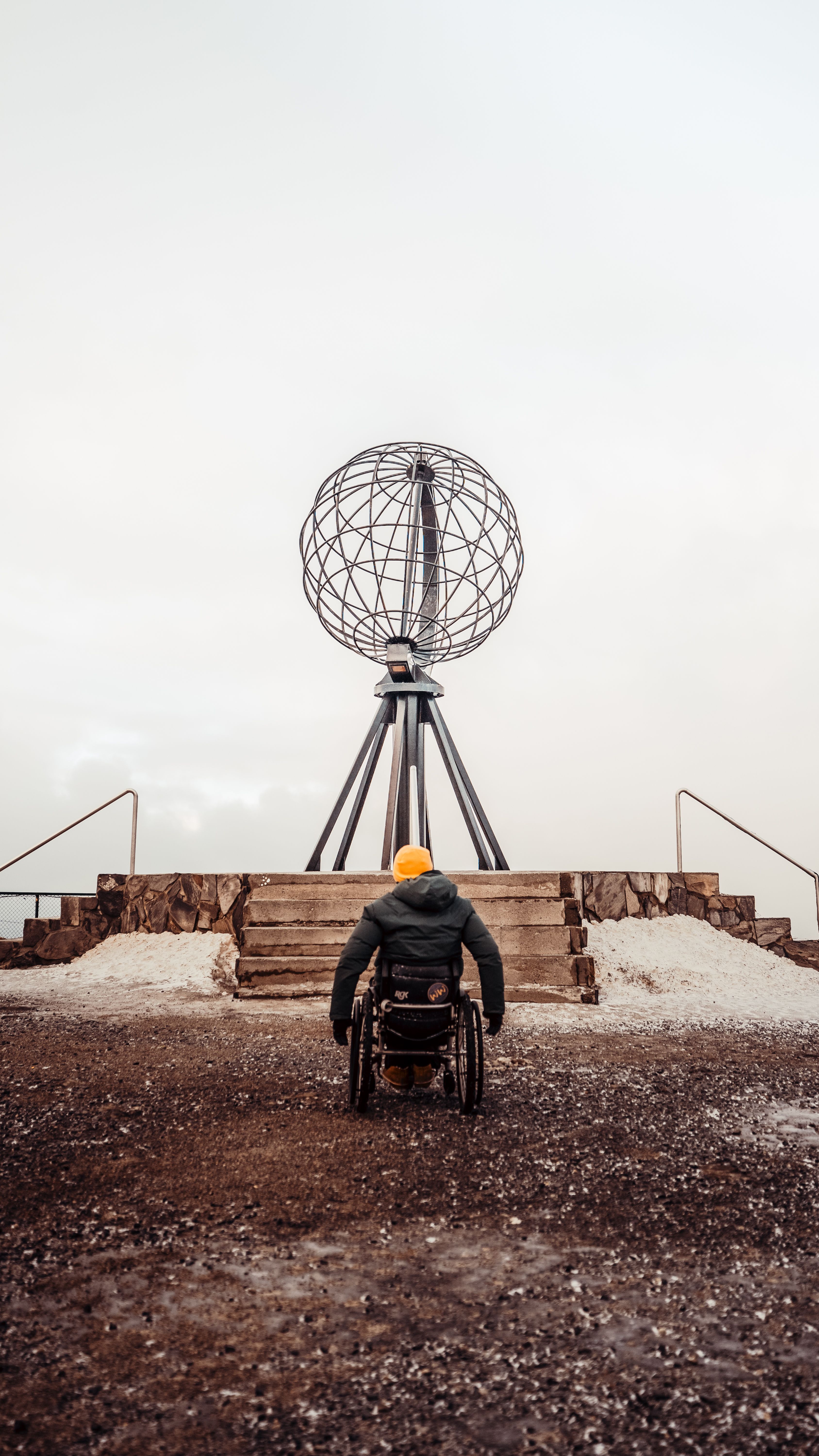 Pierre from Wheeled World in North Cape, Northern Norway