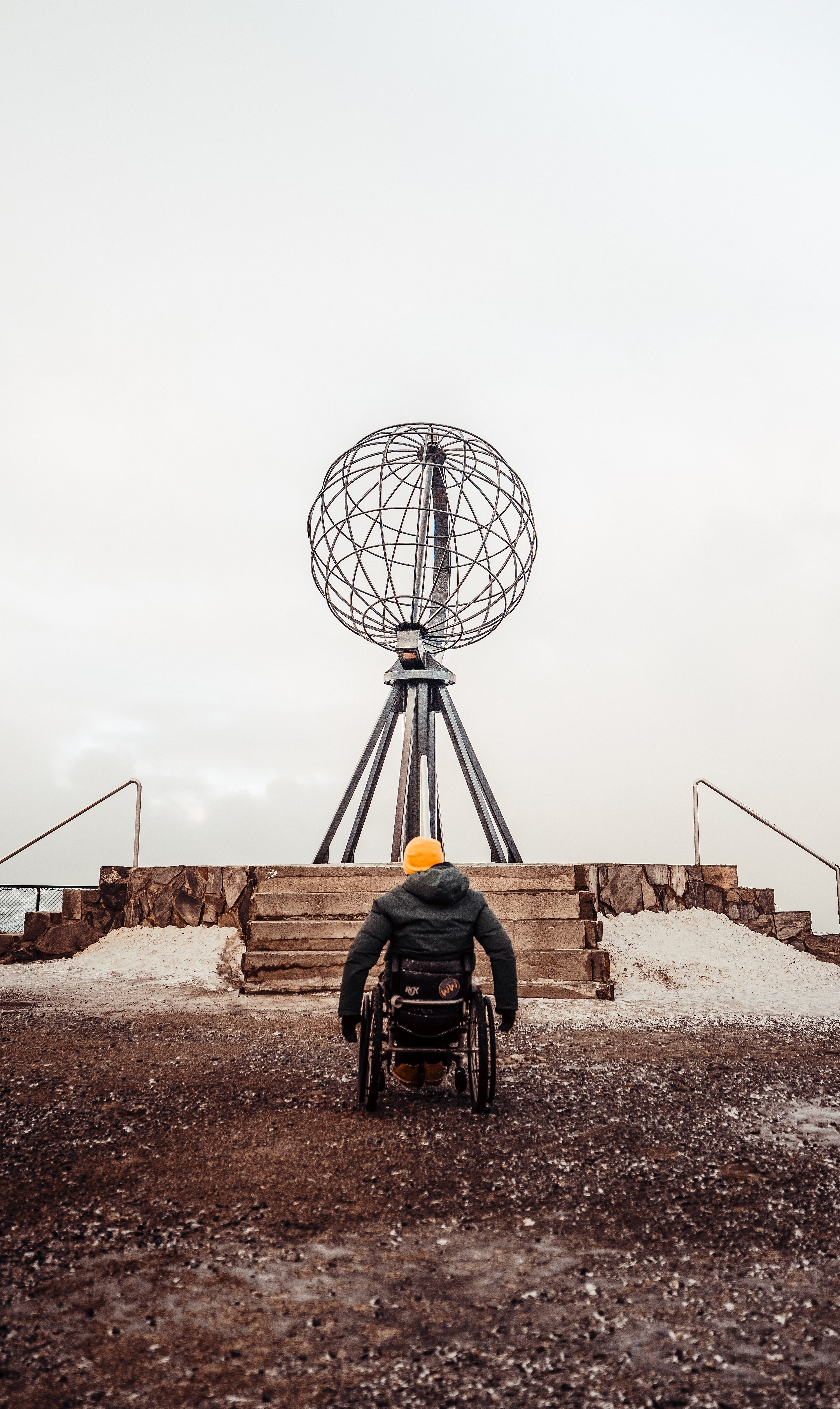 Pierre from Wheeled World in North Cape, Northern Norway