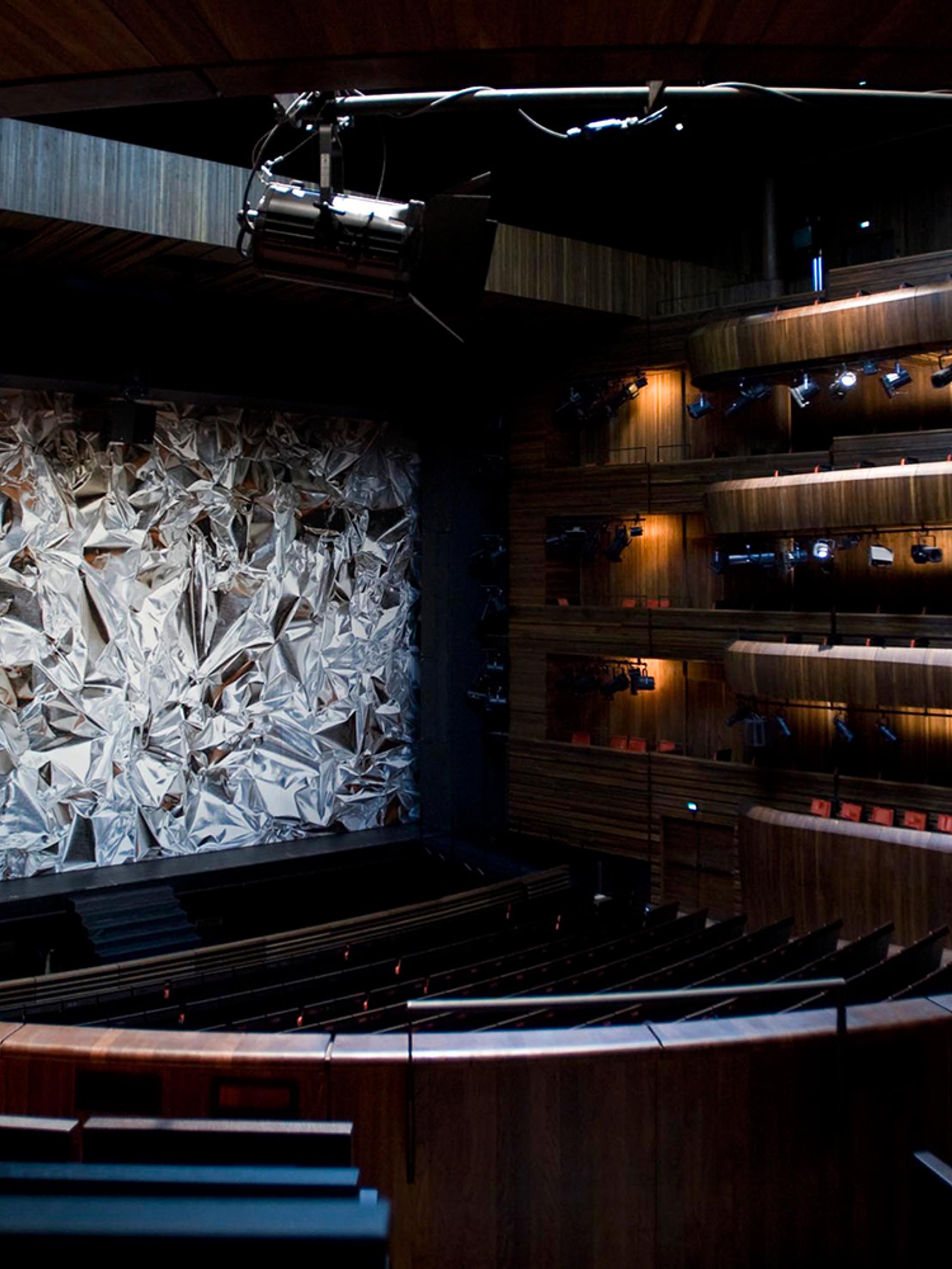 The main stage of the Norwegian Opera and Ballet in Oslo