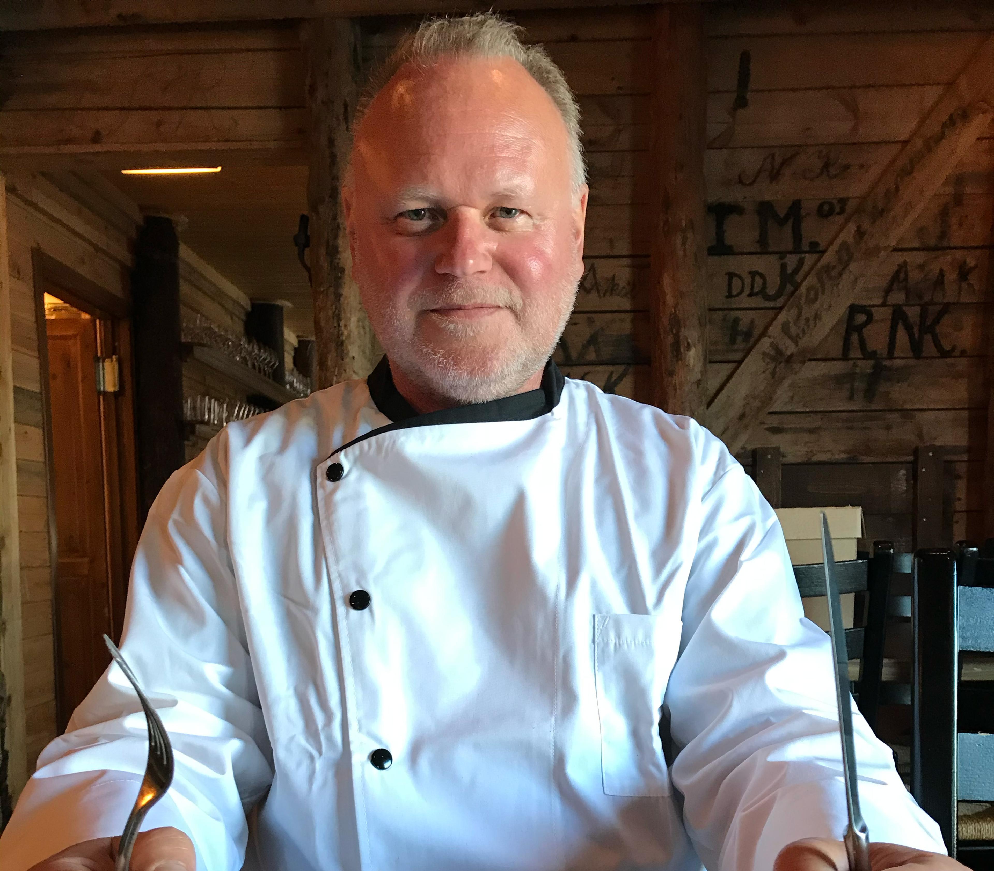 Cookbook author Jon Berg, Norway.