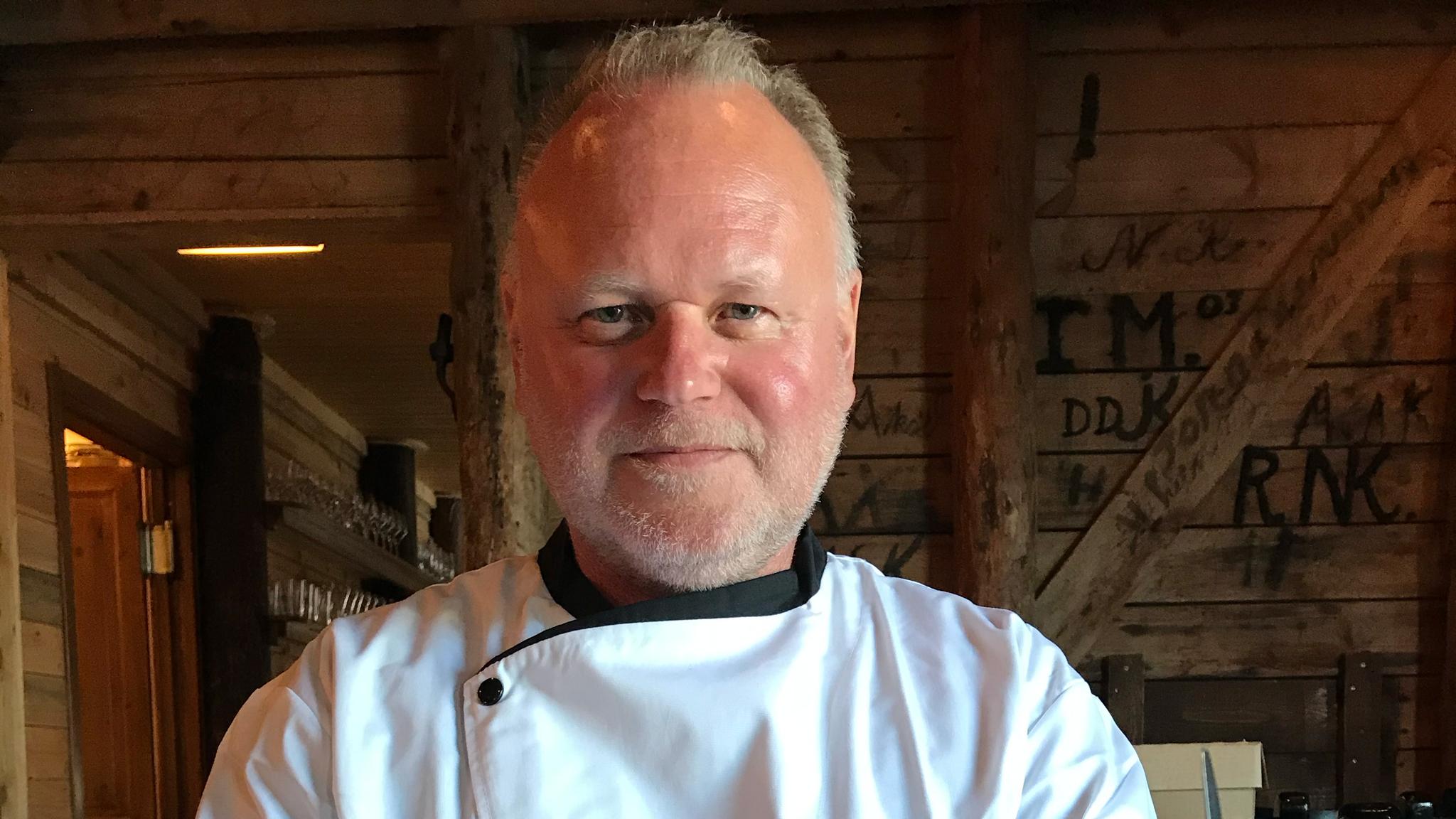 Cookbook author Jon Berg, Norway.
