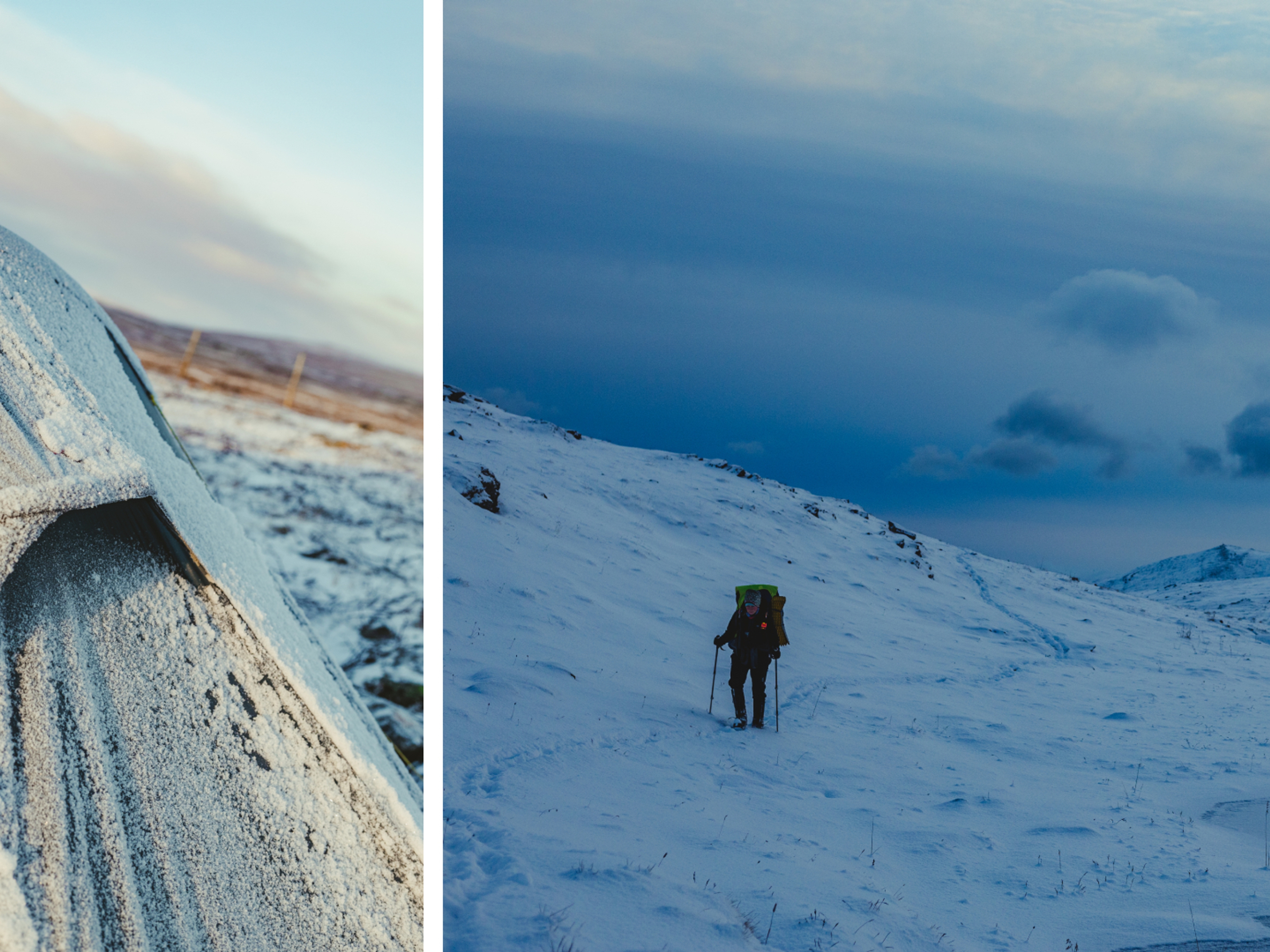 Tenting in arctic areas