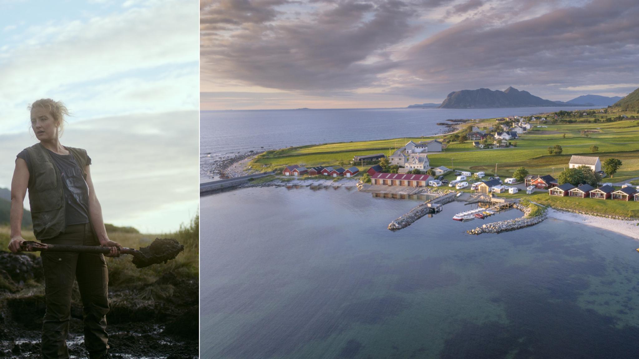 Flø Feriesenter in Ulstein, in Netflix "Troll" movie