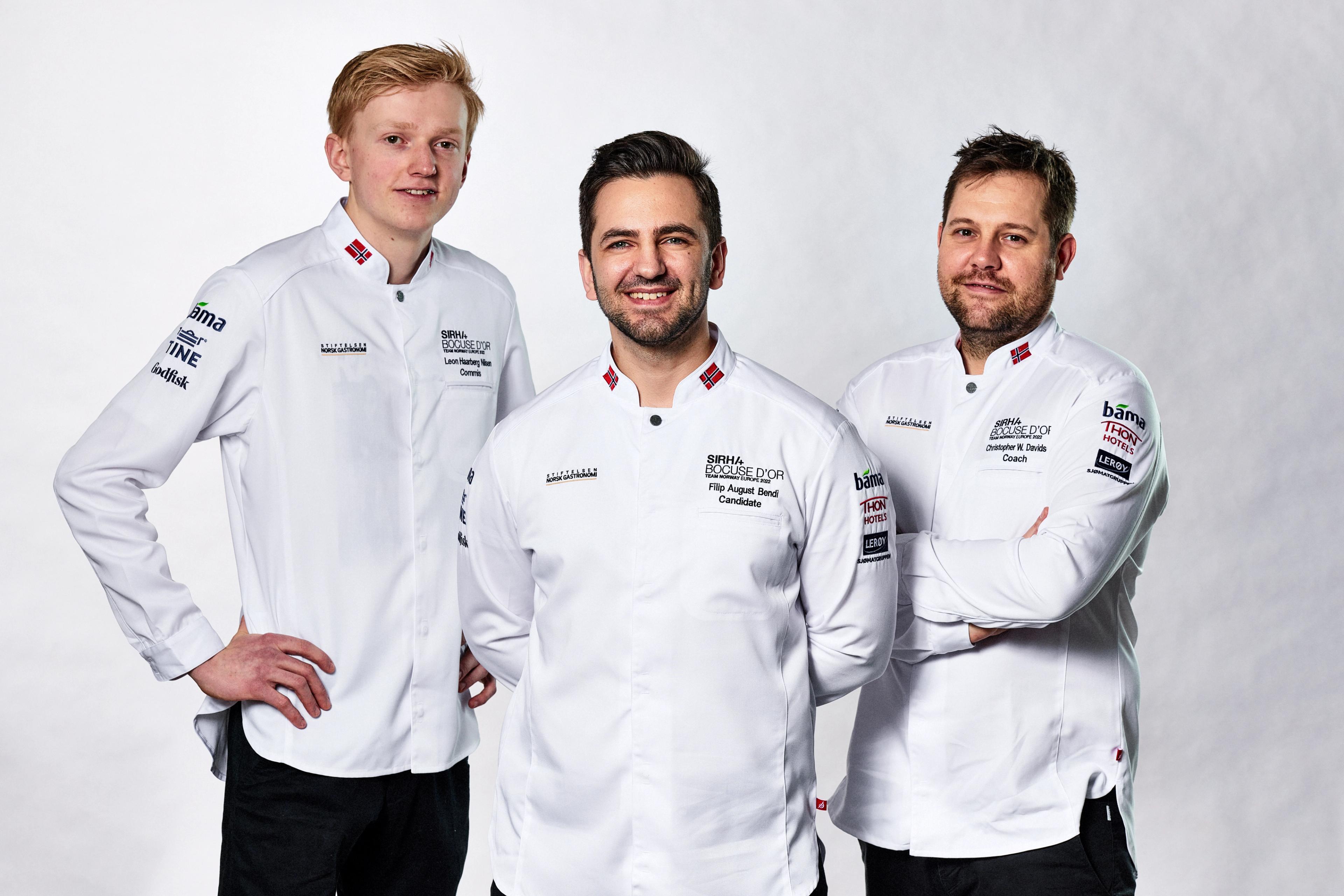 Team Norway in Bocuse D'or.