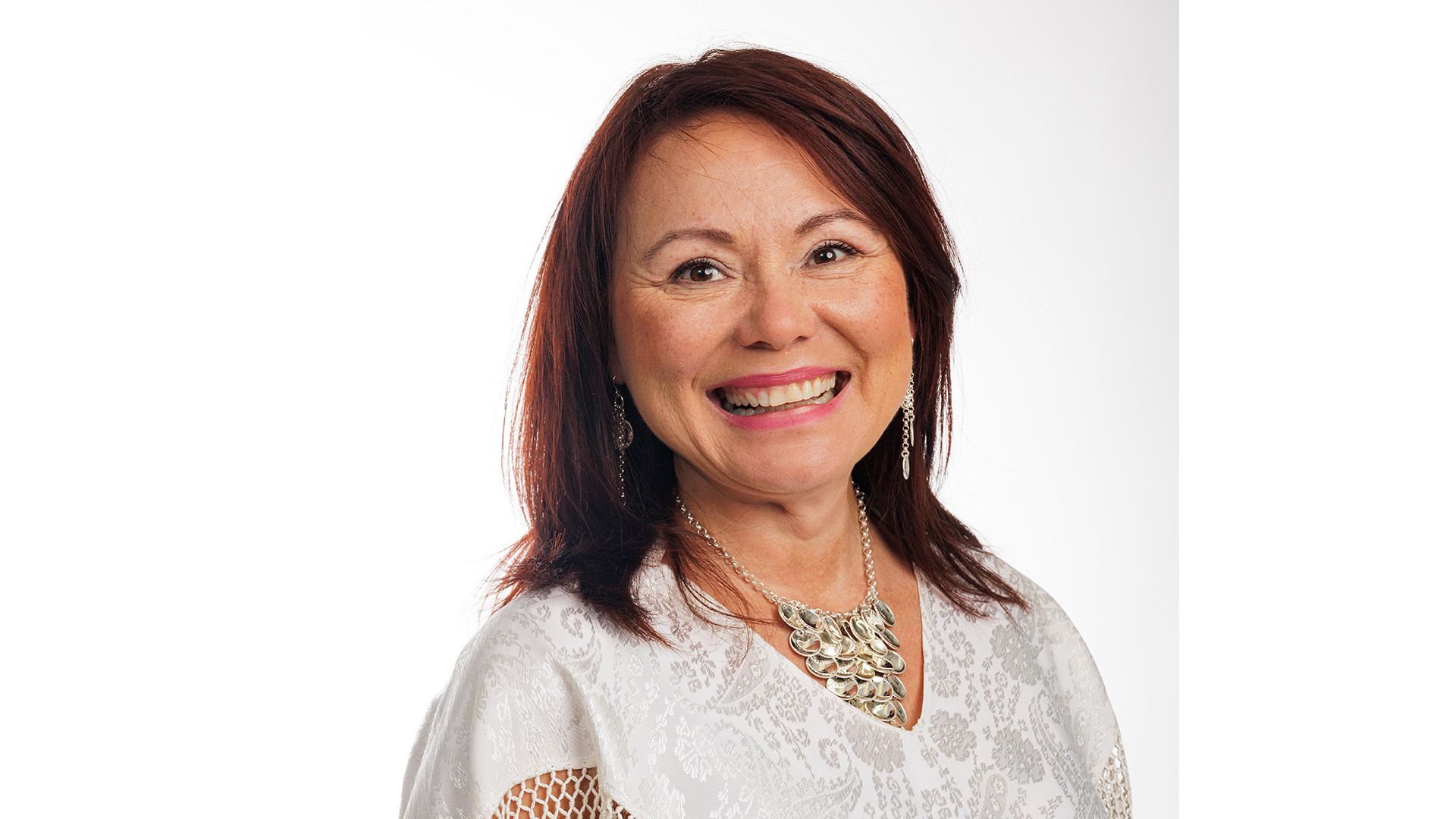 A portait of Lill-Eli Jørgensen-Dahl, the owner of LilleLi Smykker