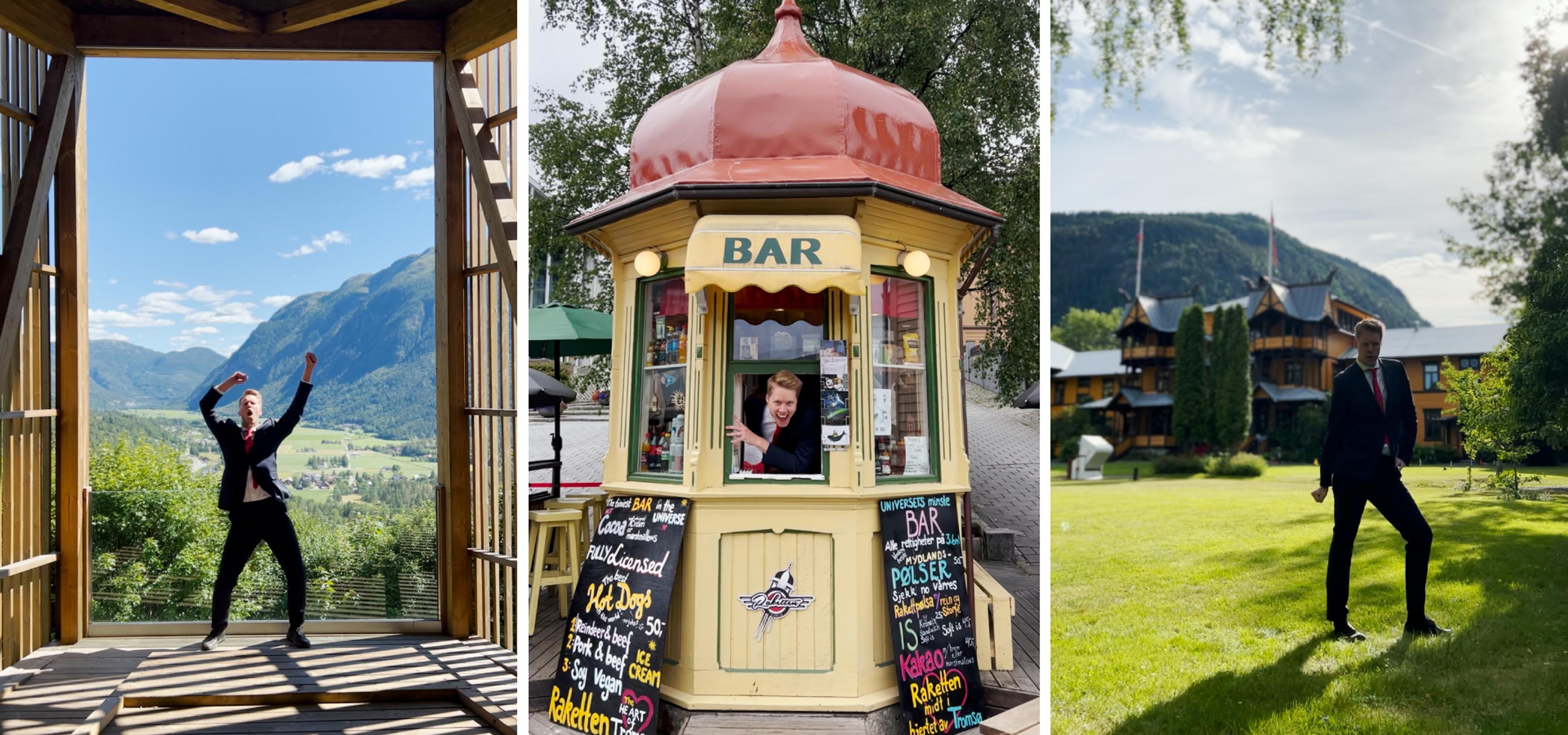 Kjetil Krogstad dancing in Norway