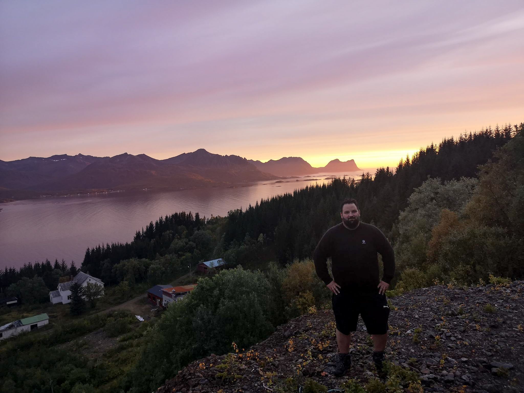 Runar Richardsen in Senja, Northern Norway
