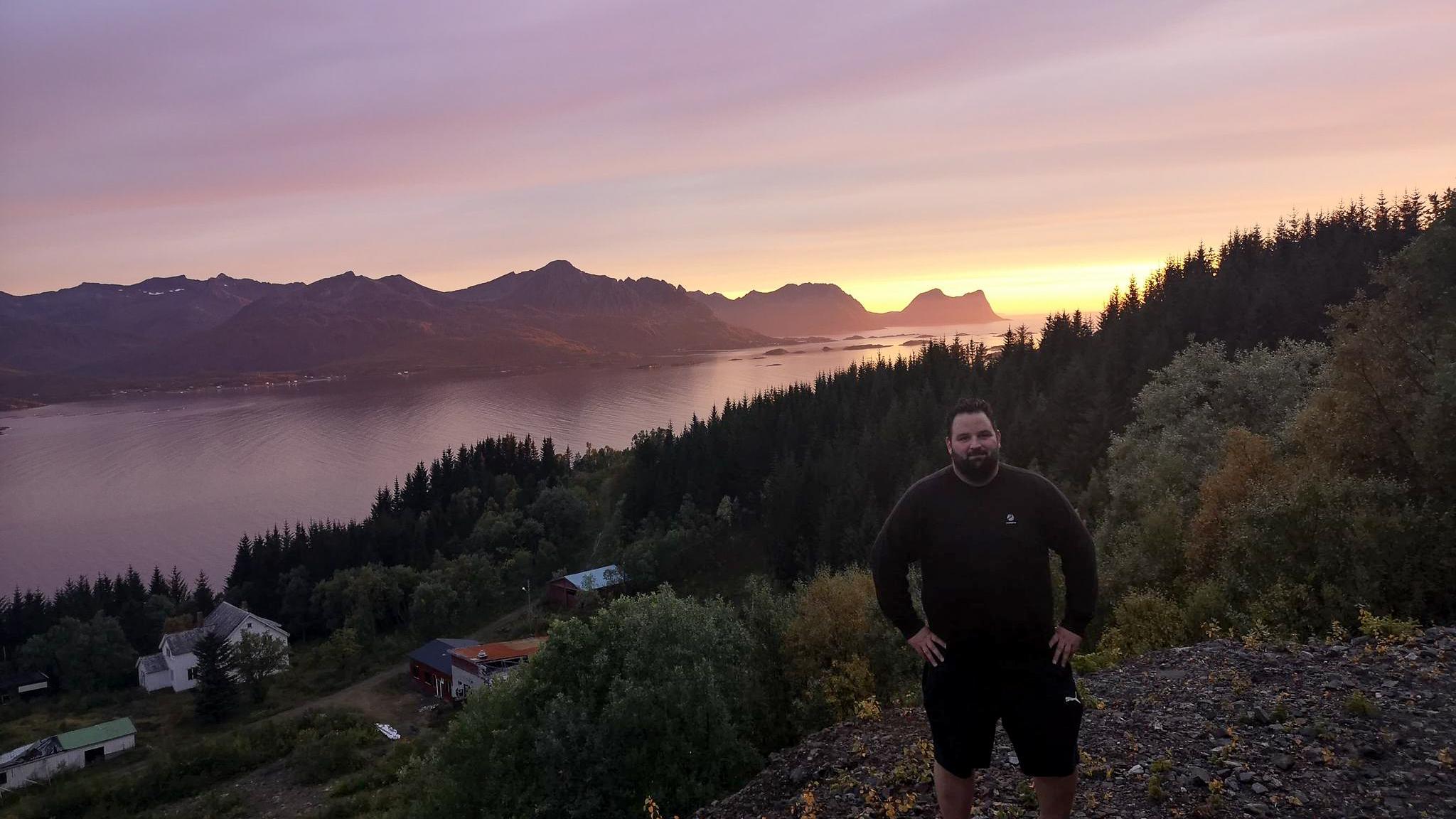 Runar Richardsen in Senja, Northern Norway
