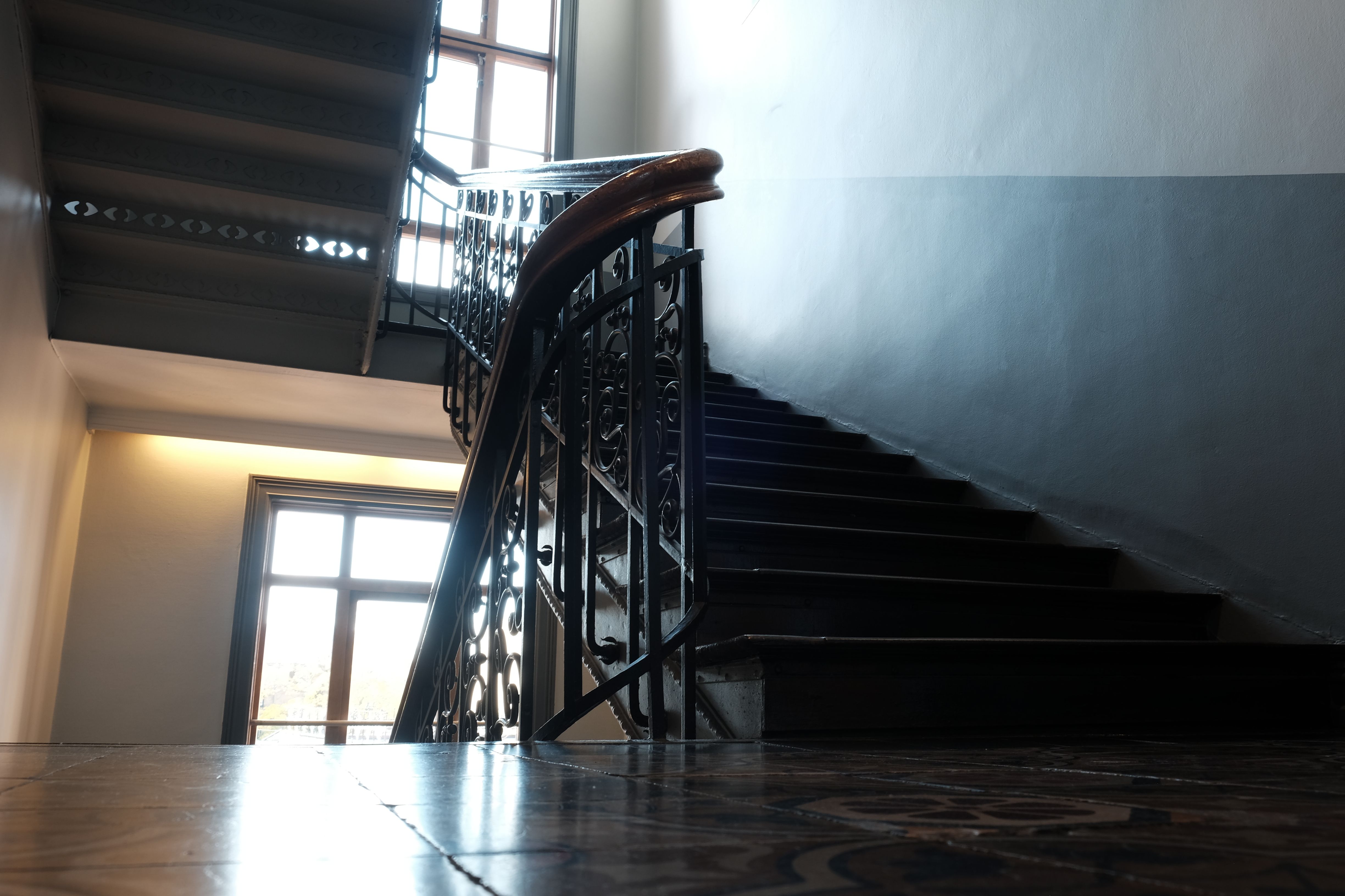 Stairs at Cochs Pensjonat, Oslo, Eastern Norway