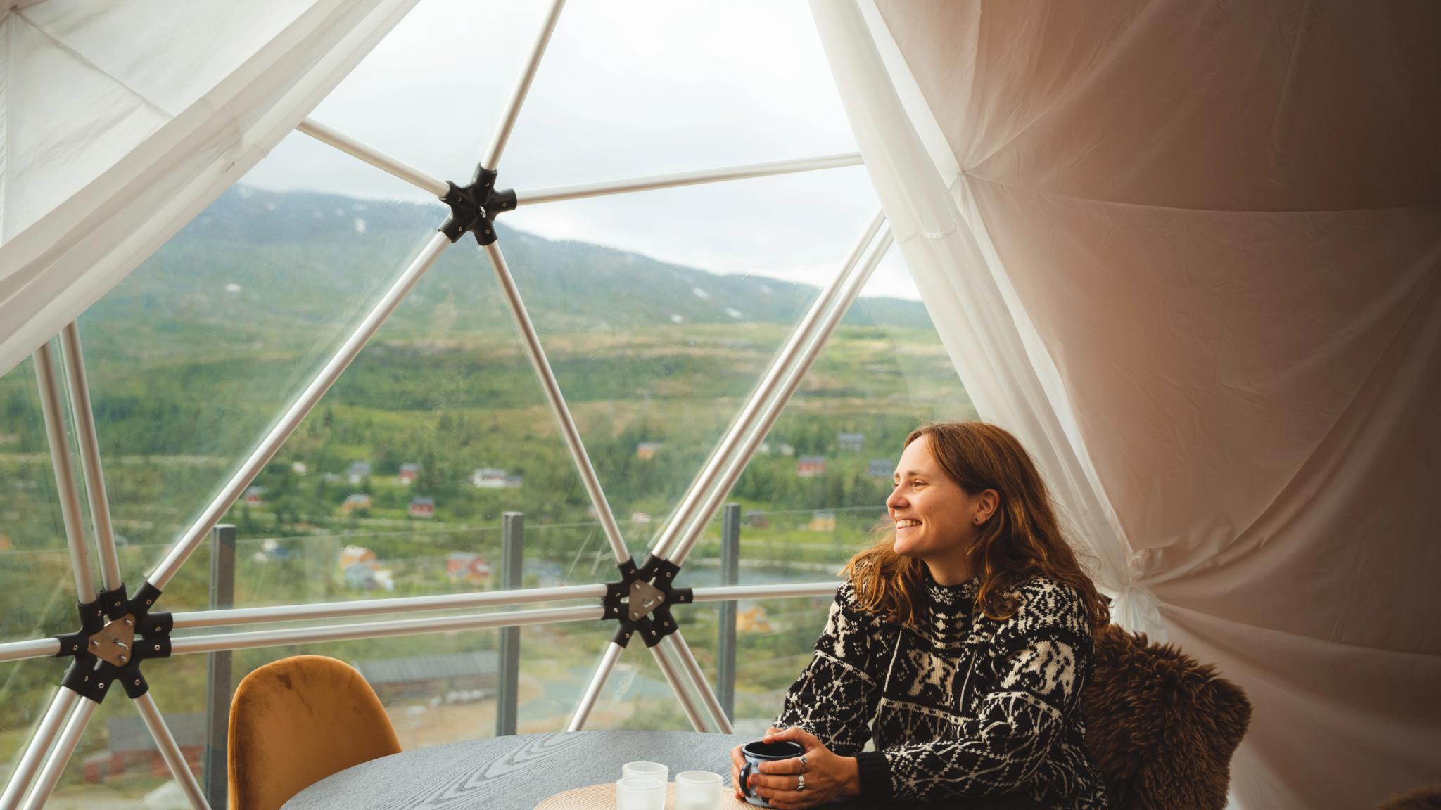 True "kos" at Glamp skorovatn