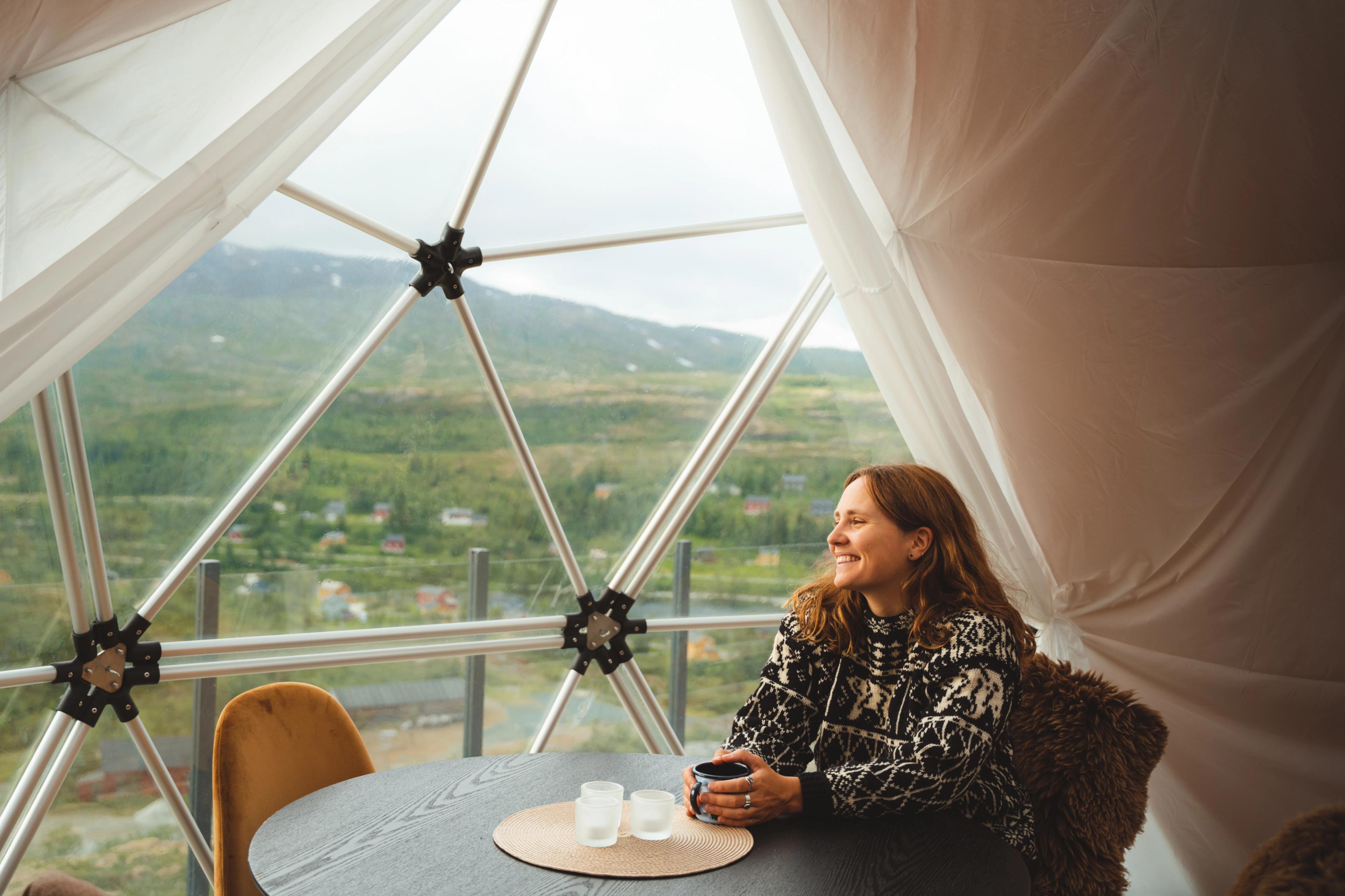 True "kos" at Glamp skorovatn