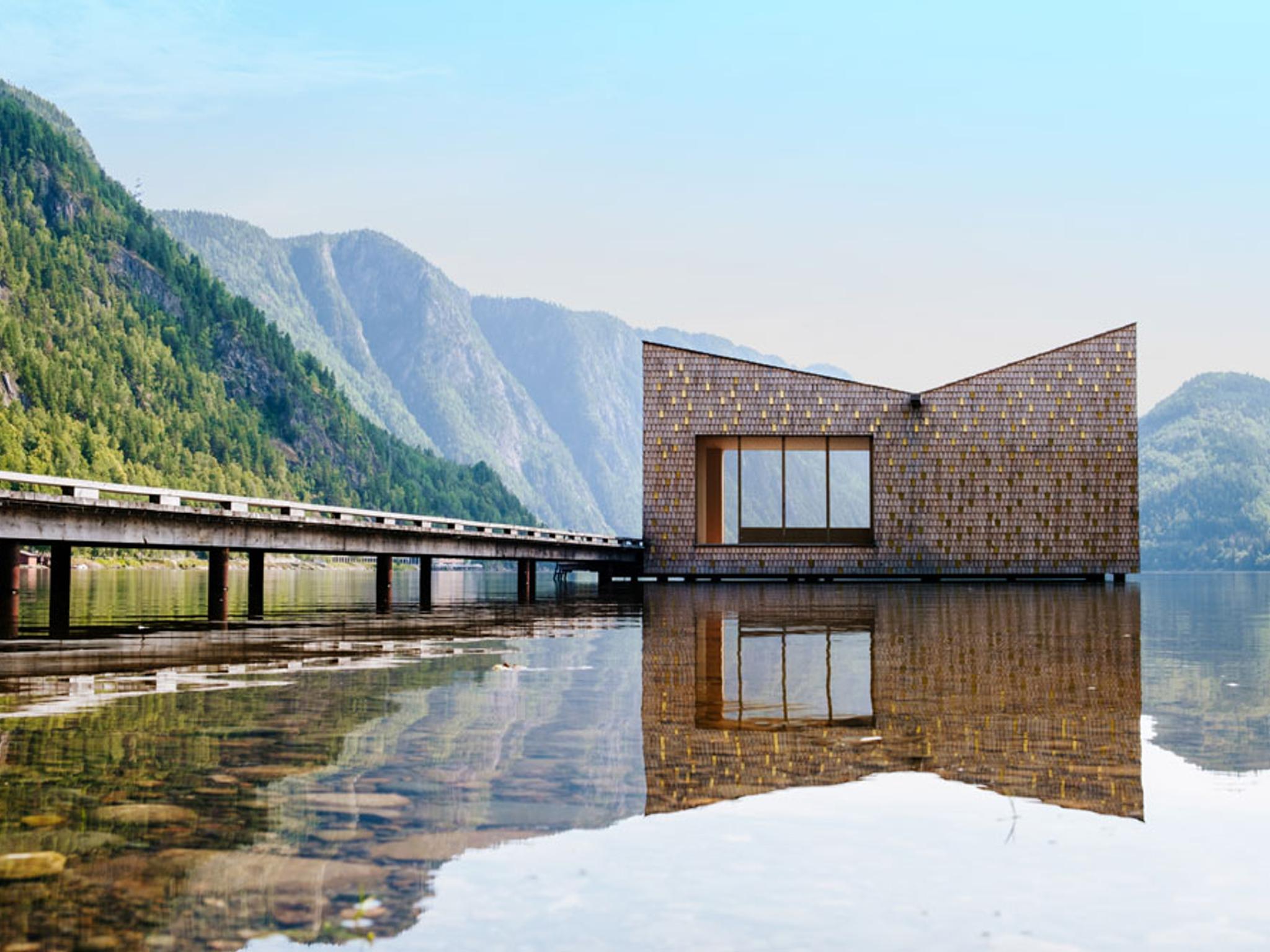 The Soria Moria sauna in Dalen, in Telemark