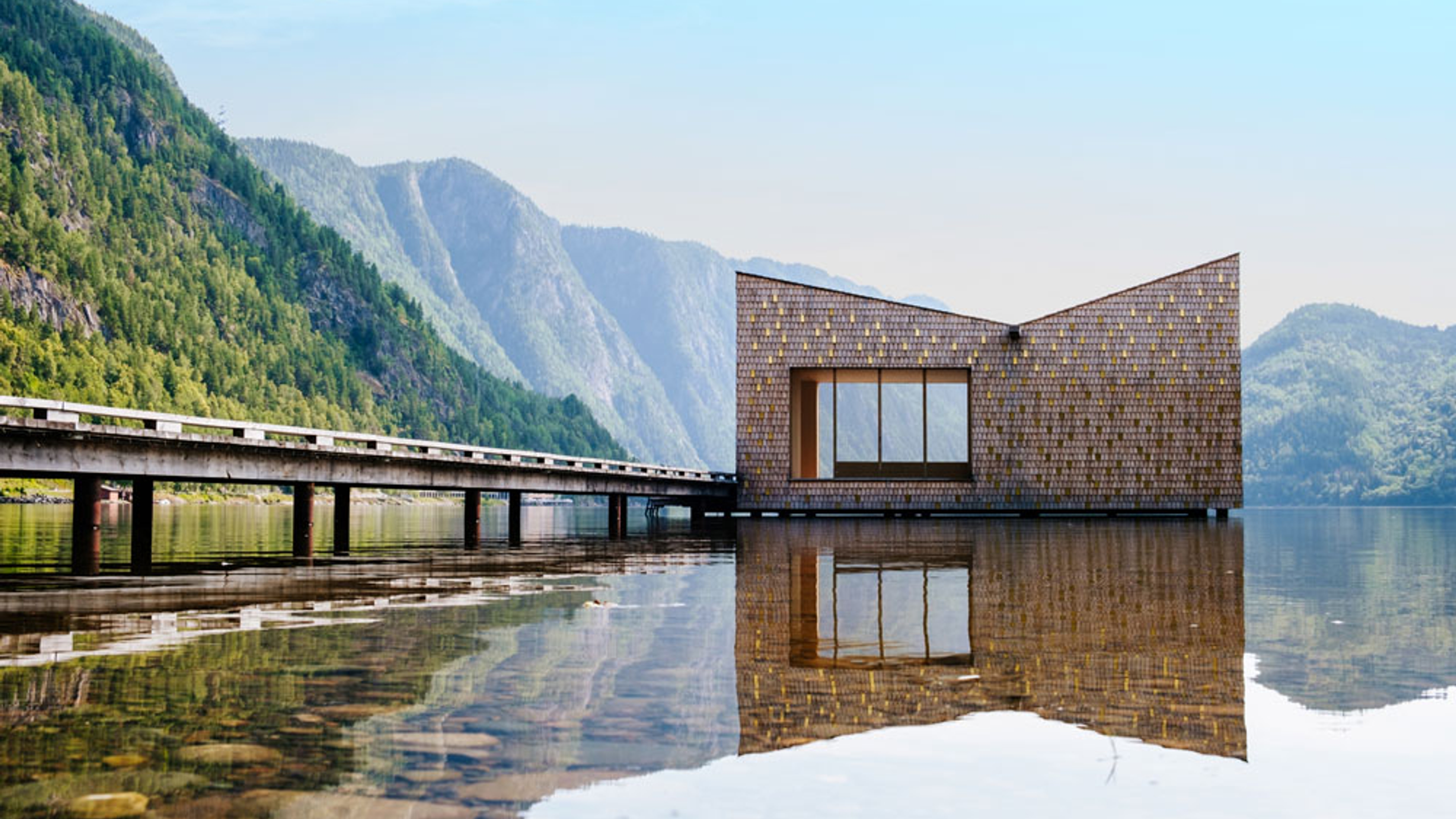 The Soria Moria sauna in Dalen, in Telemark