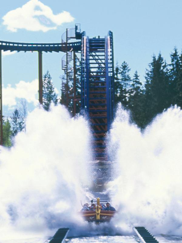 Full speed at Tusenfryd in Follo