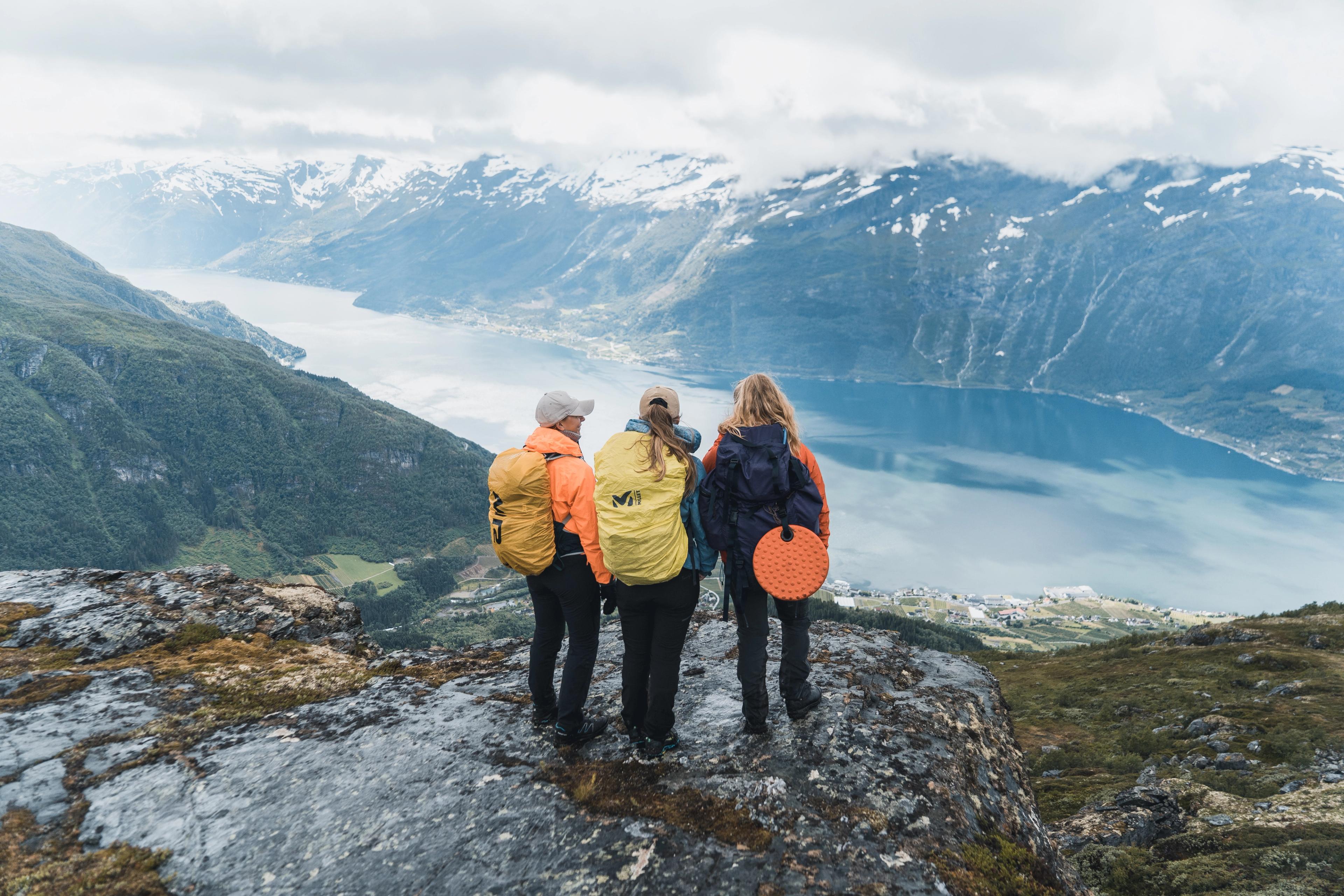 HM Queen Sonja's Panoramic Hiking Trail in Hardanger, Fjord Norway