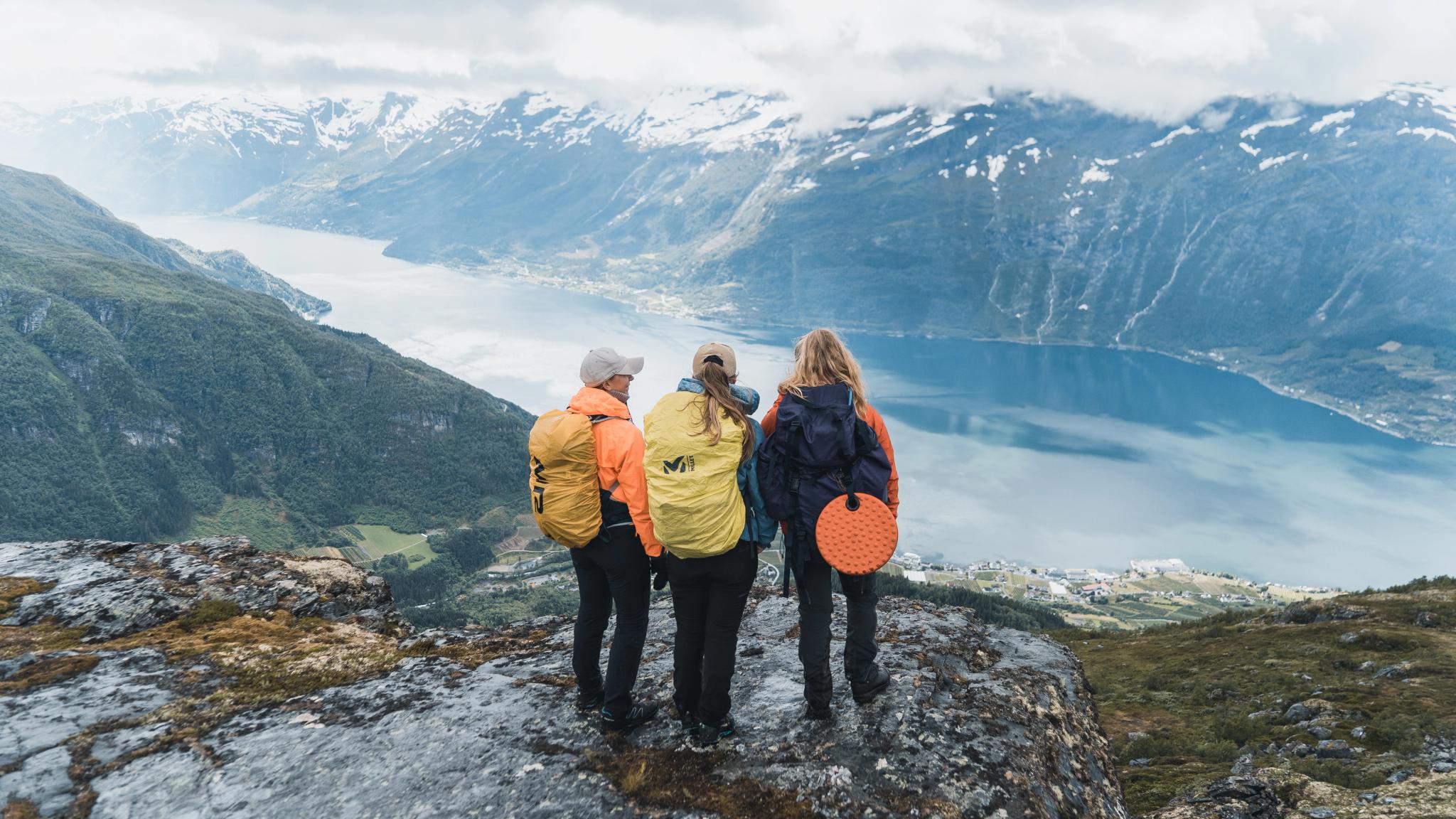 HM Queen Sonja's Panoramic Hiking Trail in Hardanger, Fjord Norway