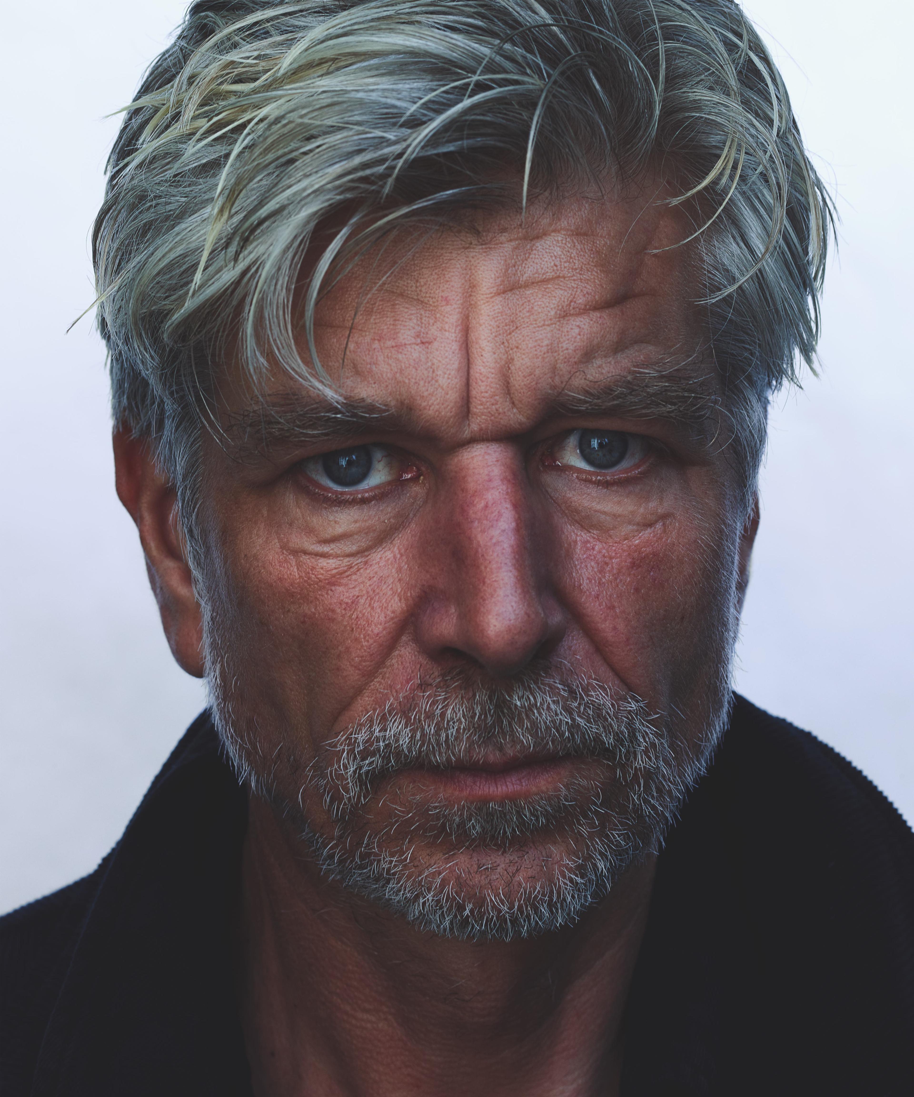 Portrait of writer Karl Ove Knausgård from Southern Norway