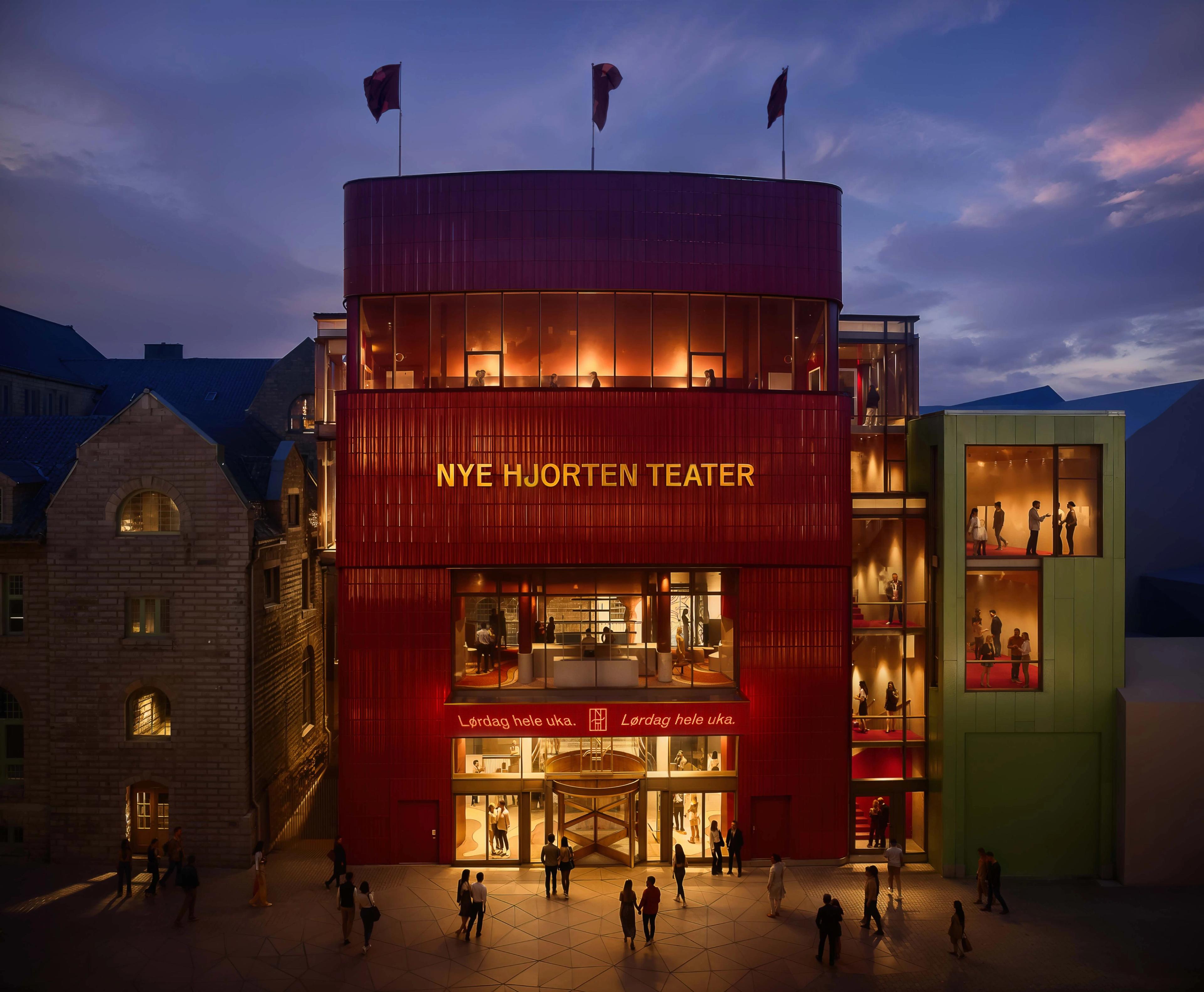 Hjorten teater in Trondheim