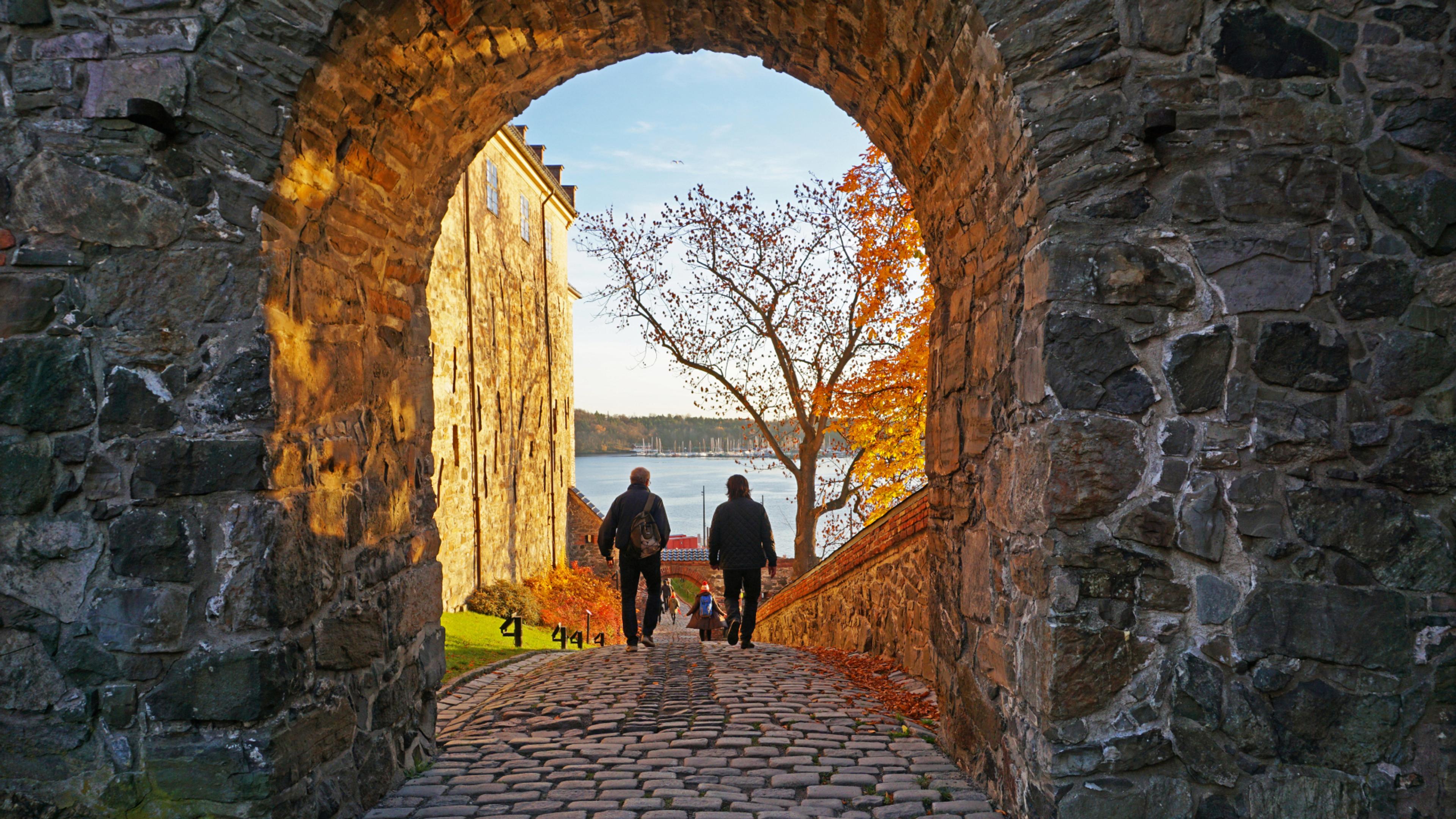 The Akershus Fortress in autumn