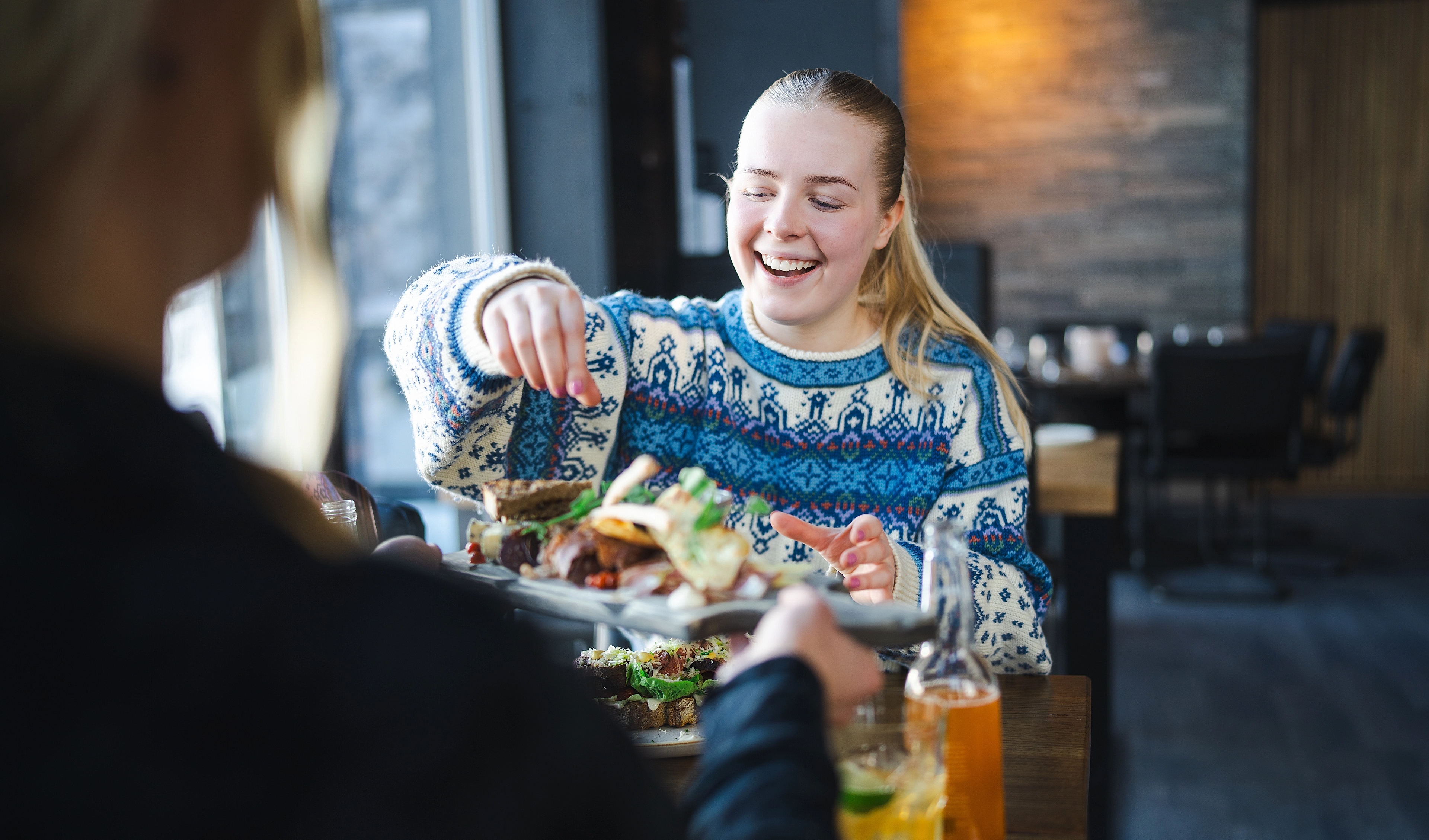 Lunch at Skigarden in Hemsedal