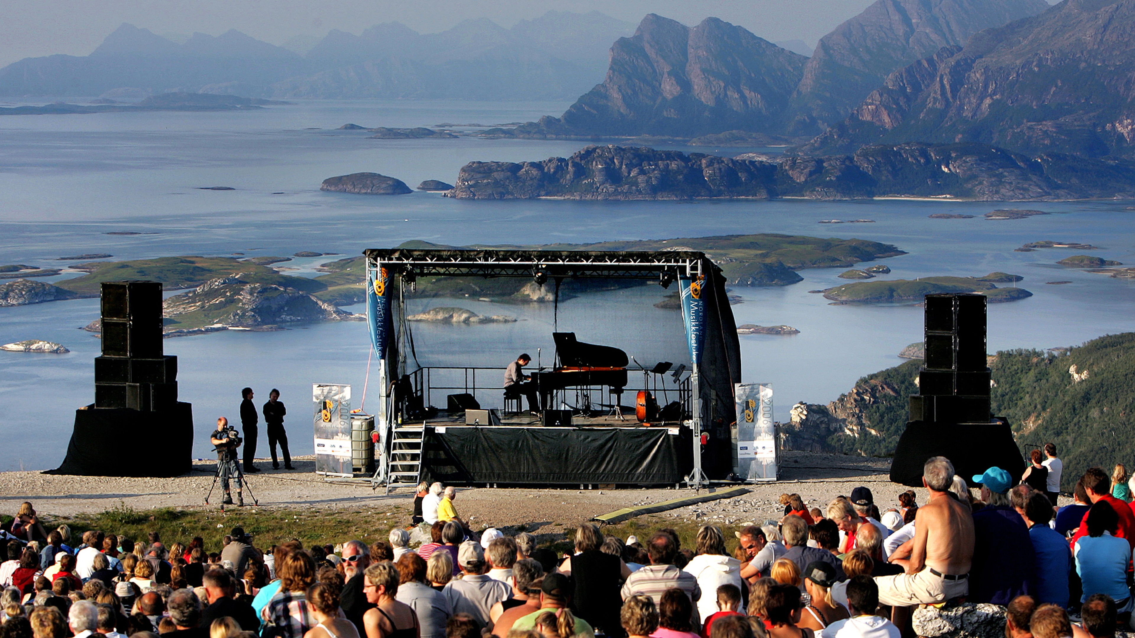Outdoor concert at Keiservarden in Bodø