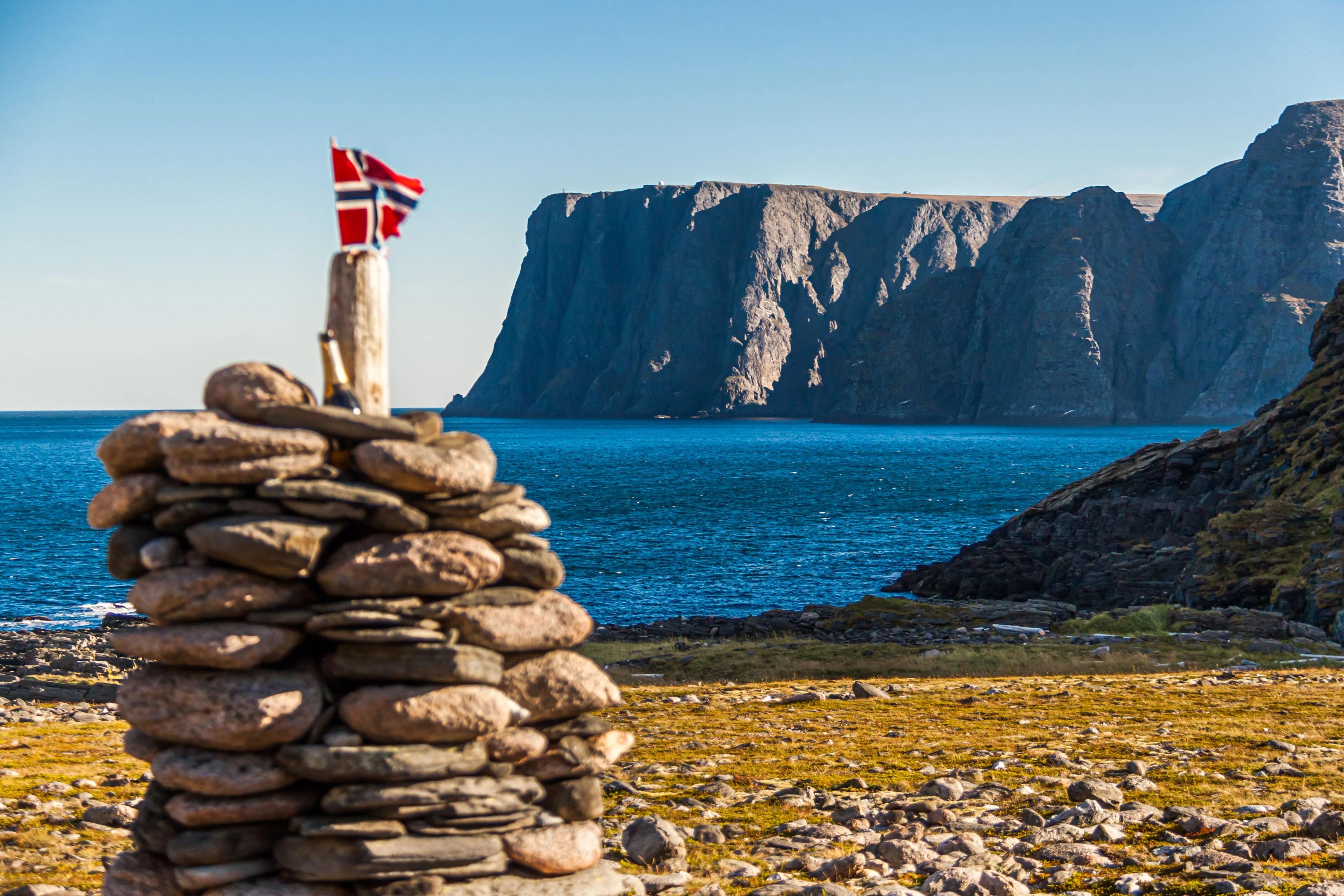 Knivskjellodden på Nordkapp