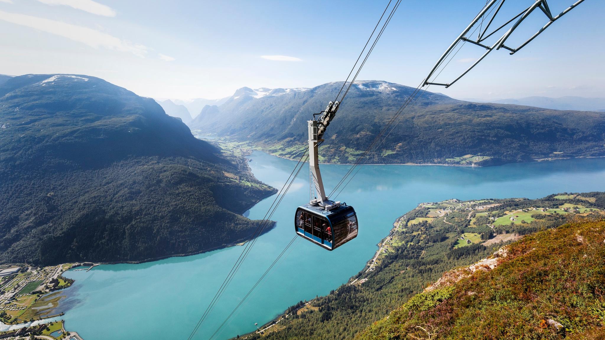 Loen Skylift in summer