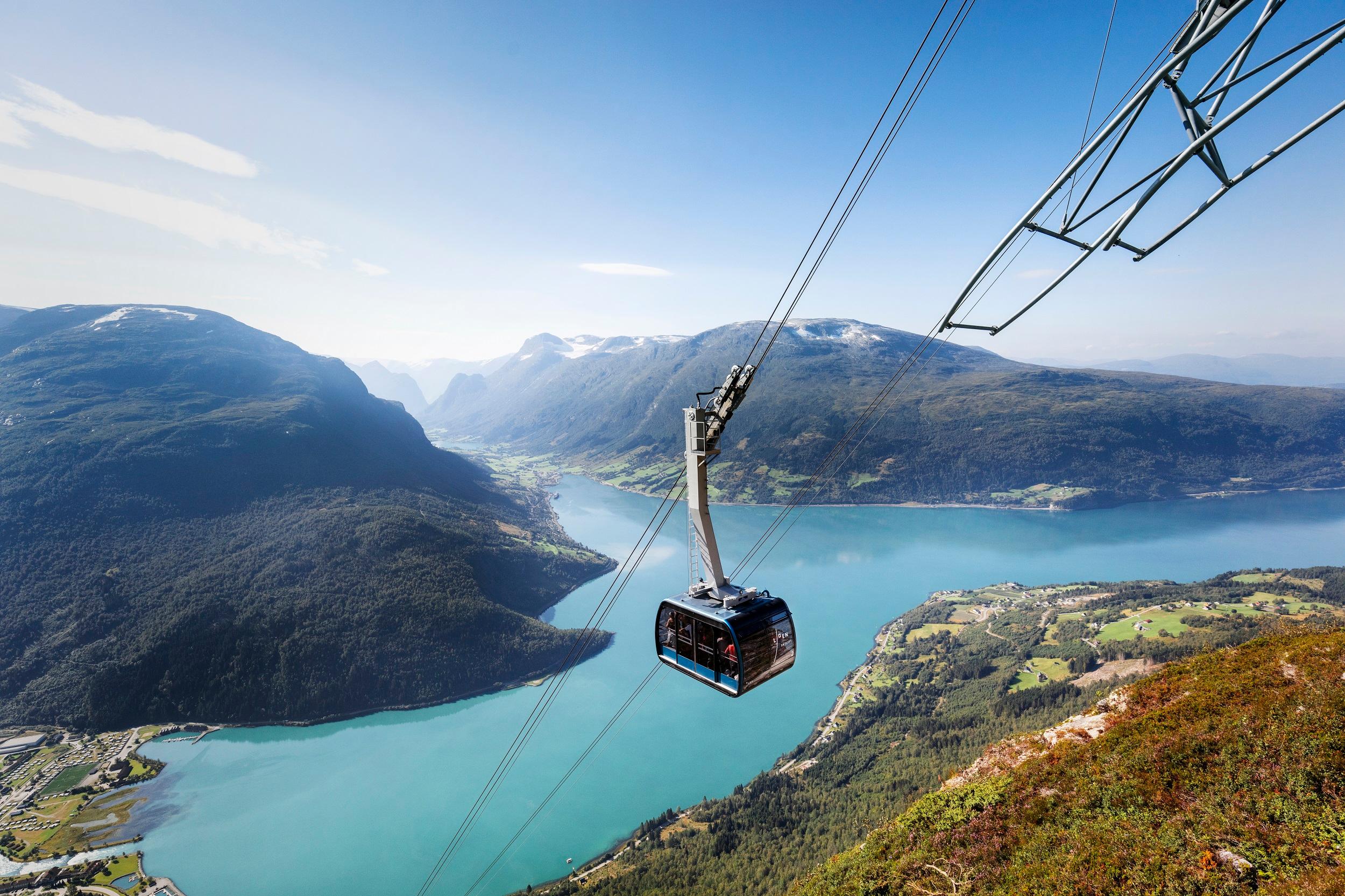 Loen Skylift in summer